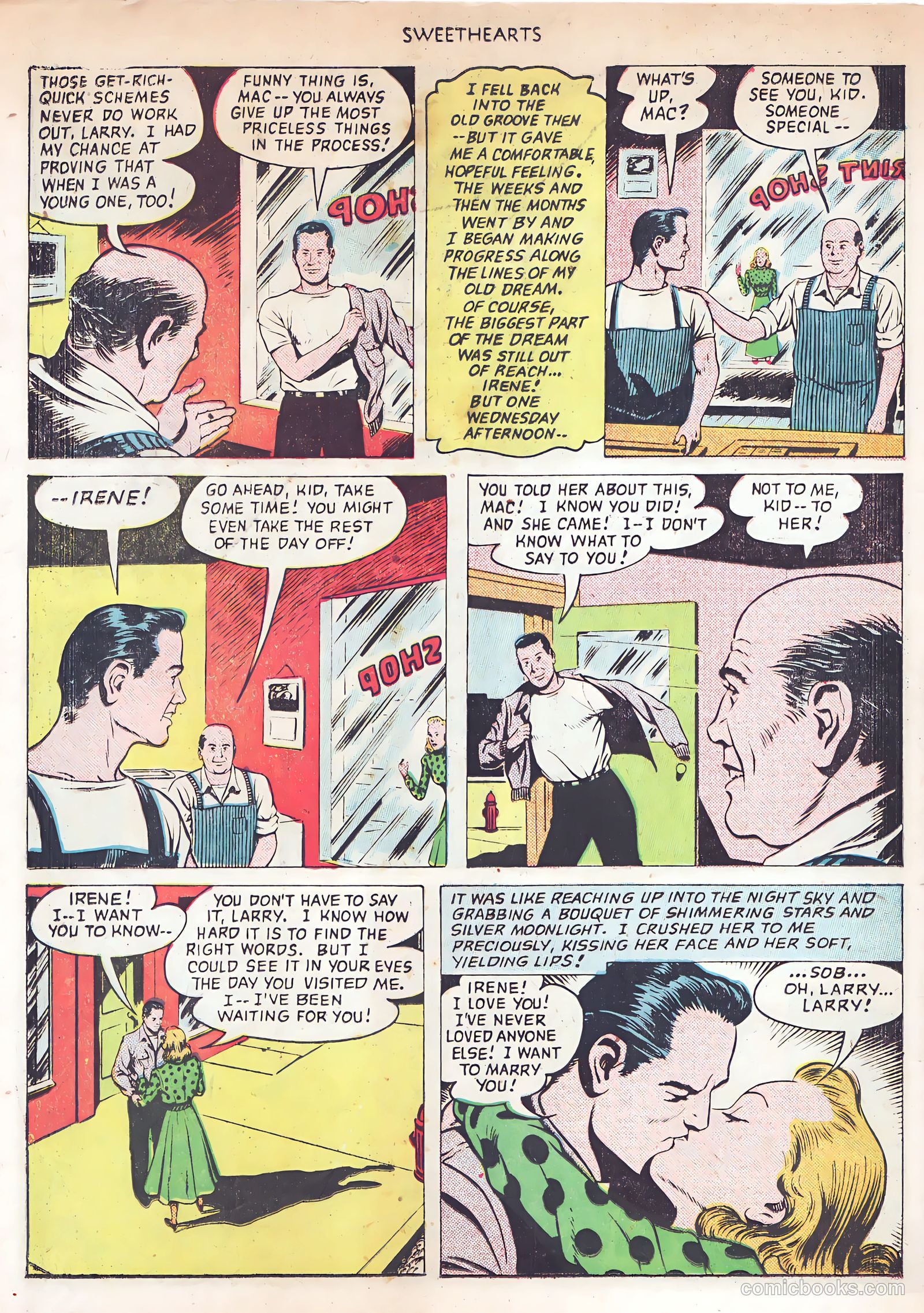 Sweethearts #99 (1951) — page 34 of 36