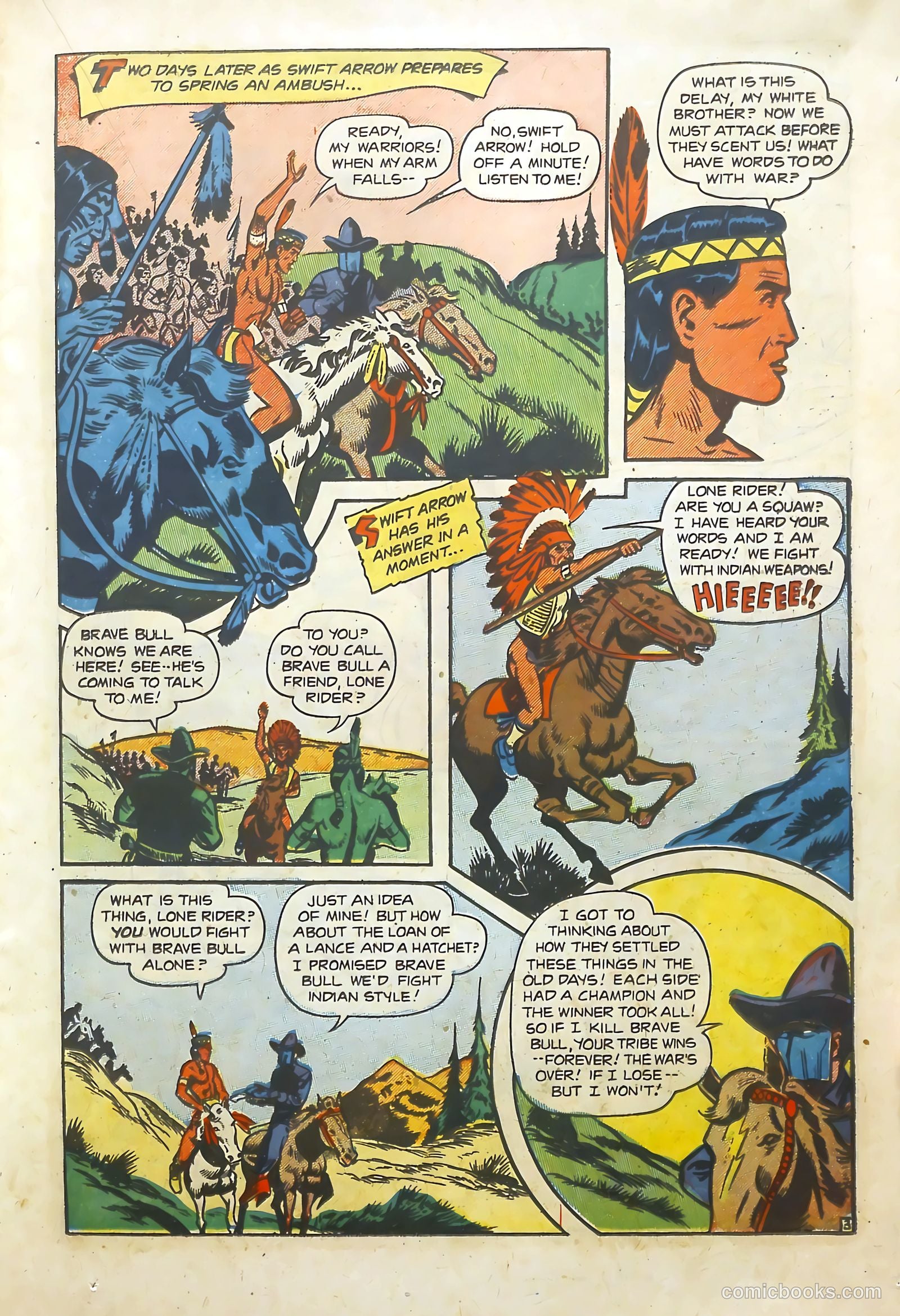 Swift Arrow #4 (1954) — page 13 of 36