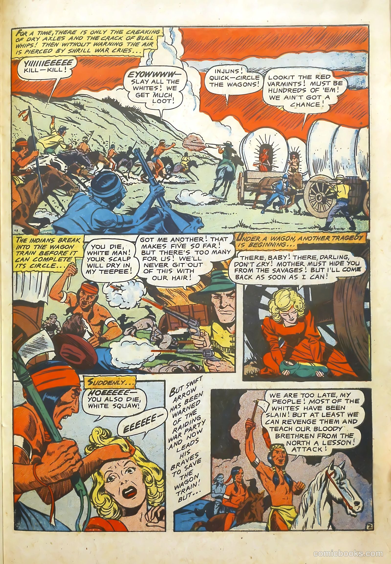 Swift Arrow #4 (1954) — page 29 of 36