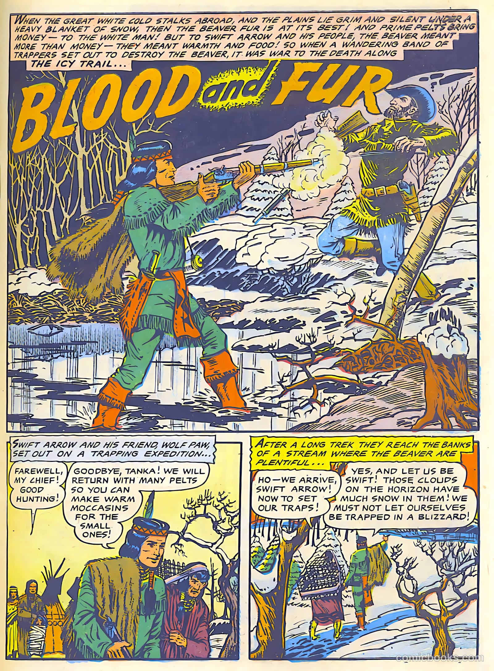 Swift Arrow #5 (1954) — page 2 of 27