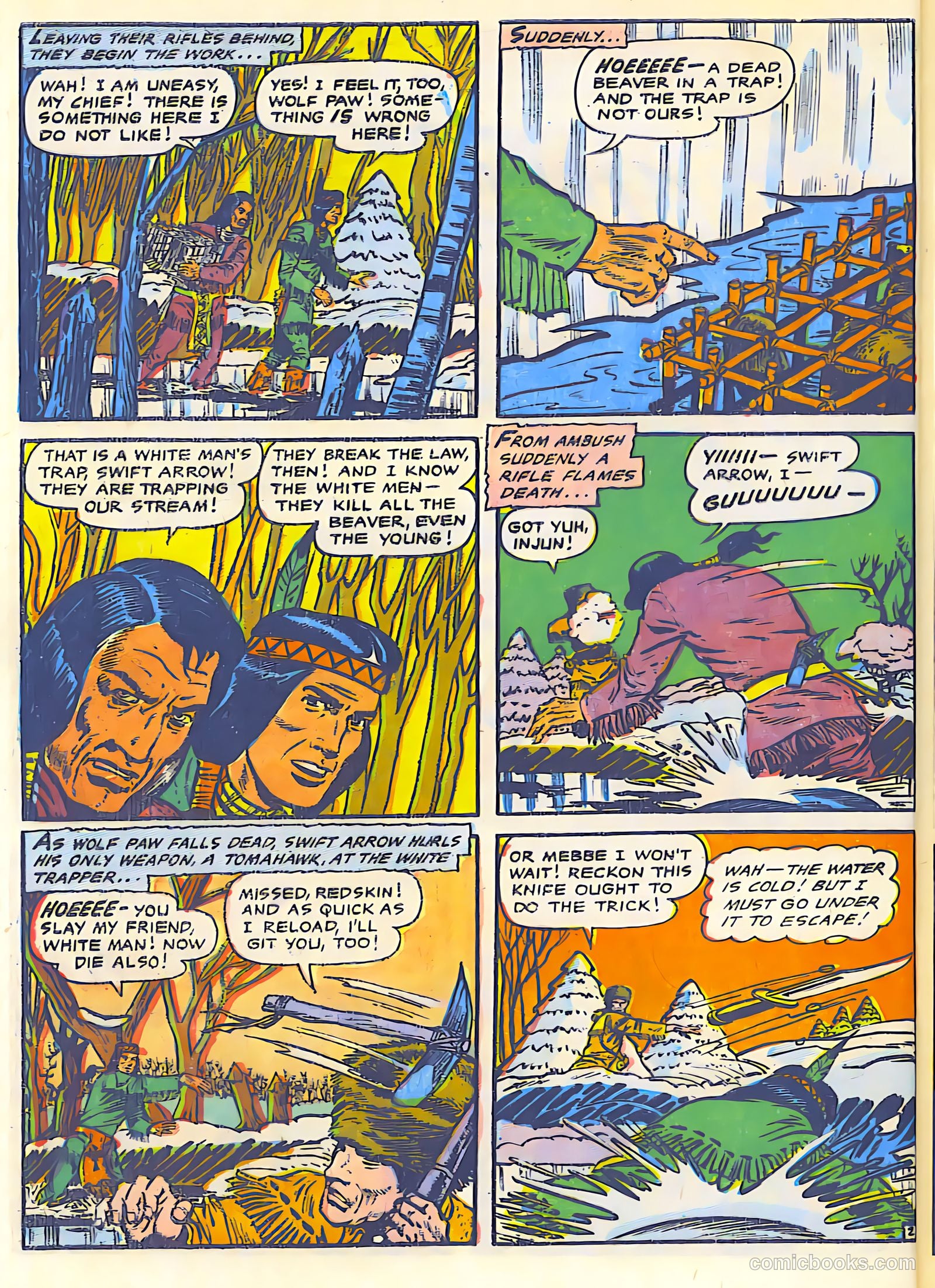 Swift Arrow #5 (1954) — page 3 of 27