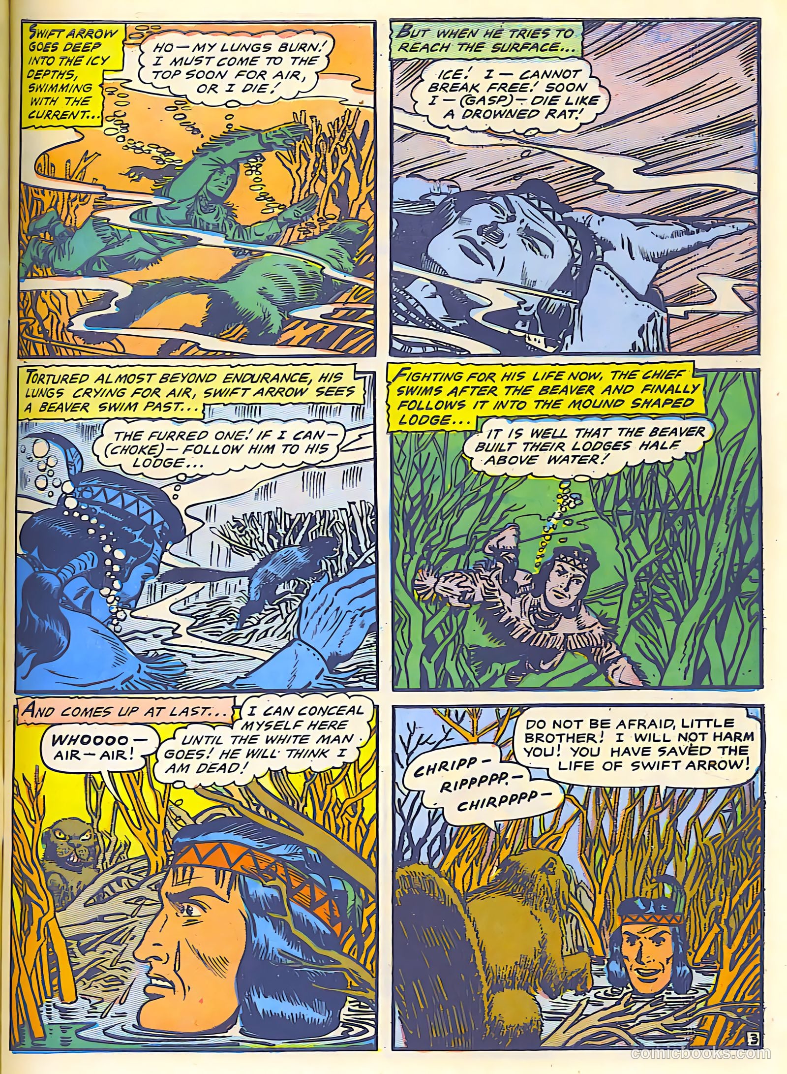 Swift Arrow #5 (1954) — page 4 of 27