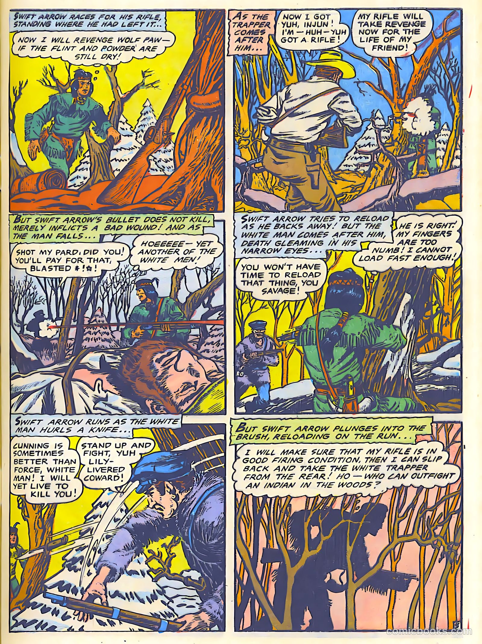 Swift Arrow #5 (1954) — page 6 of 27