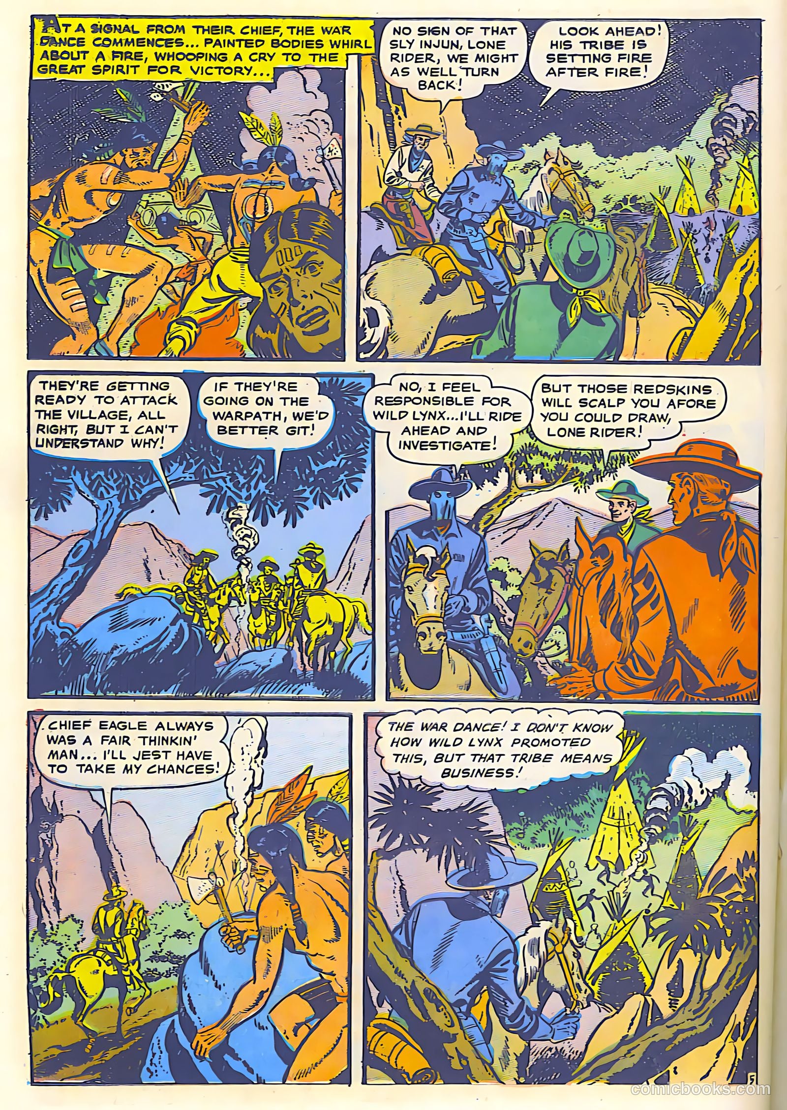Swift Arrow #5 (1954) — page 13 of 27