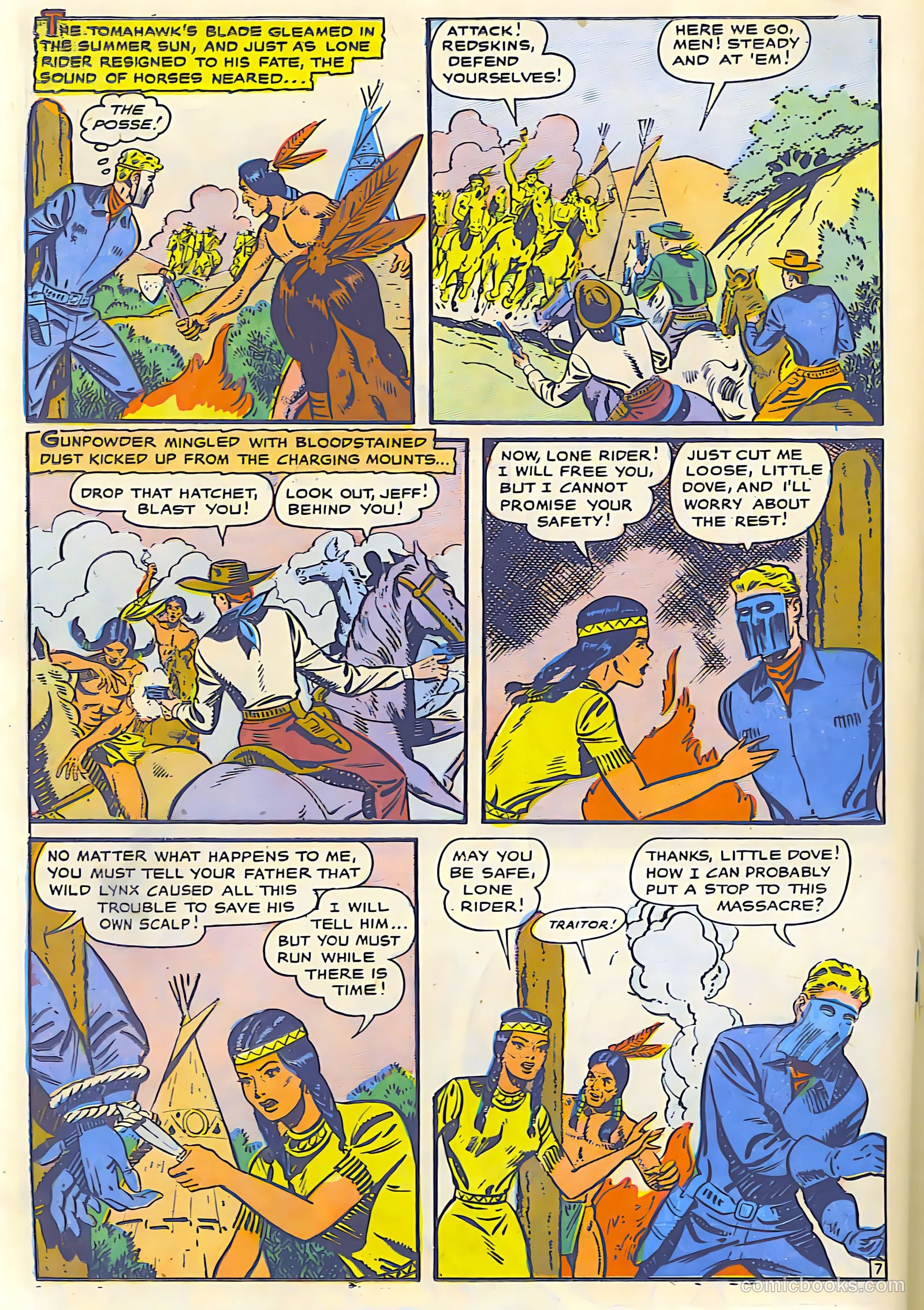 Swift Arrow #5 (1954) — page 15 of 27