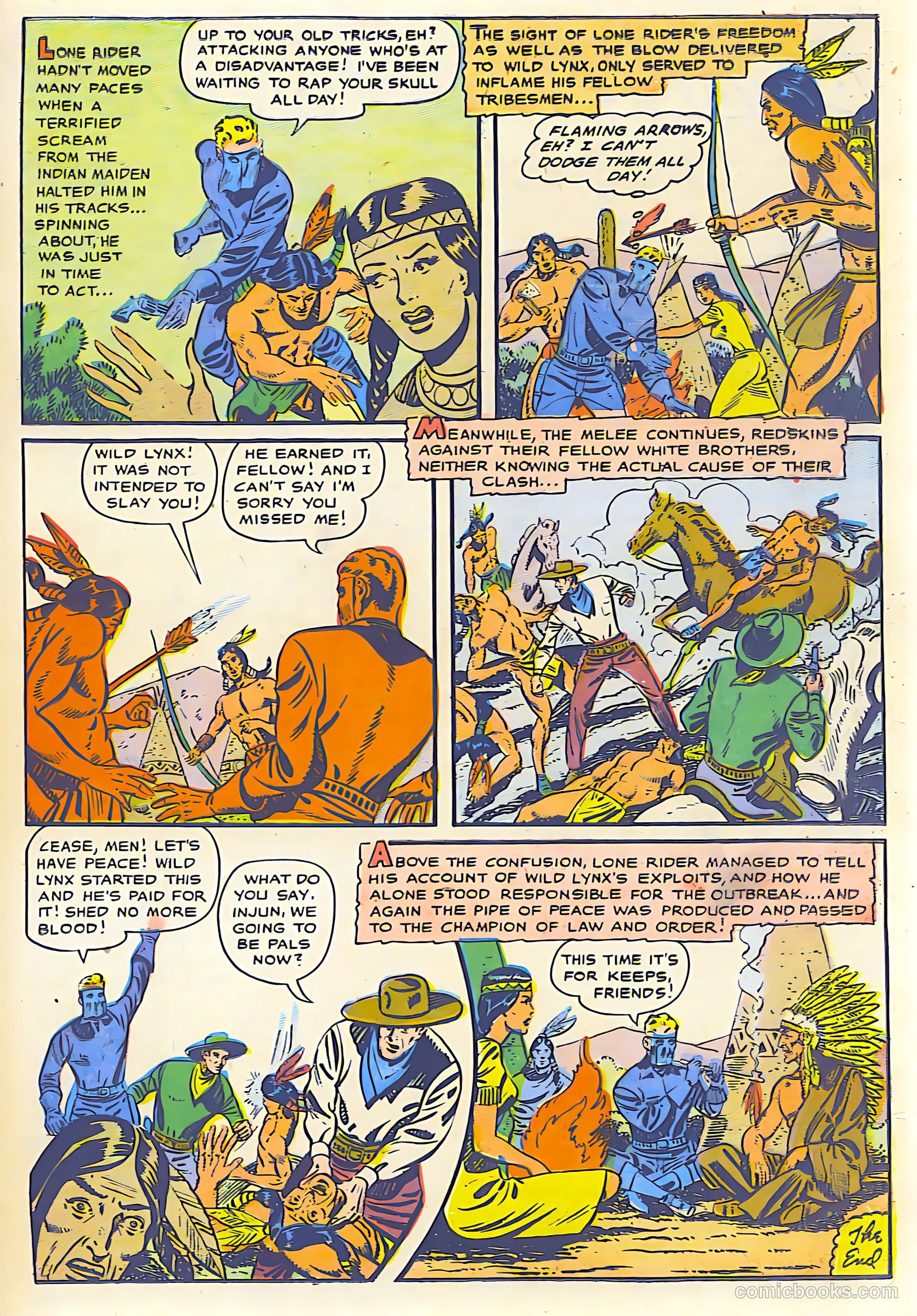 Swift Arrow #5 (1954) — page 16 of 27