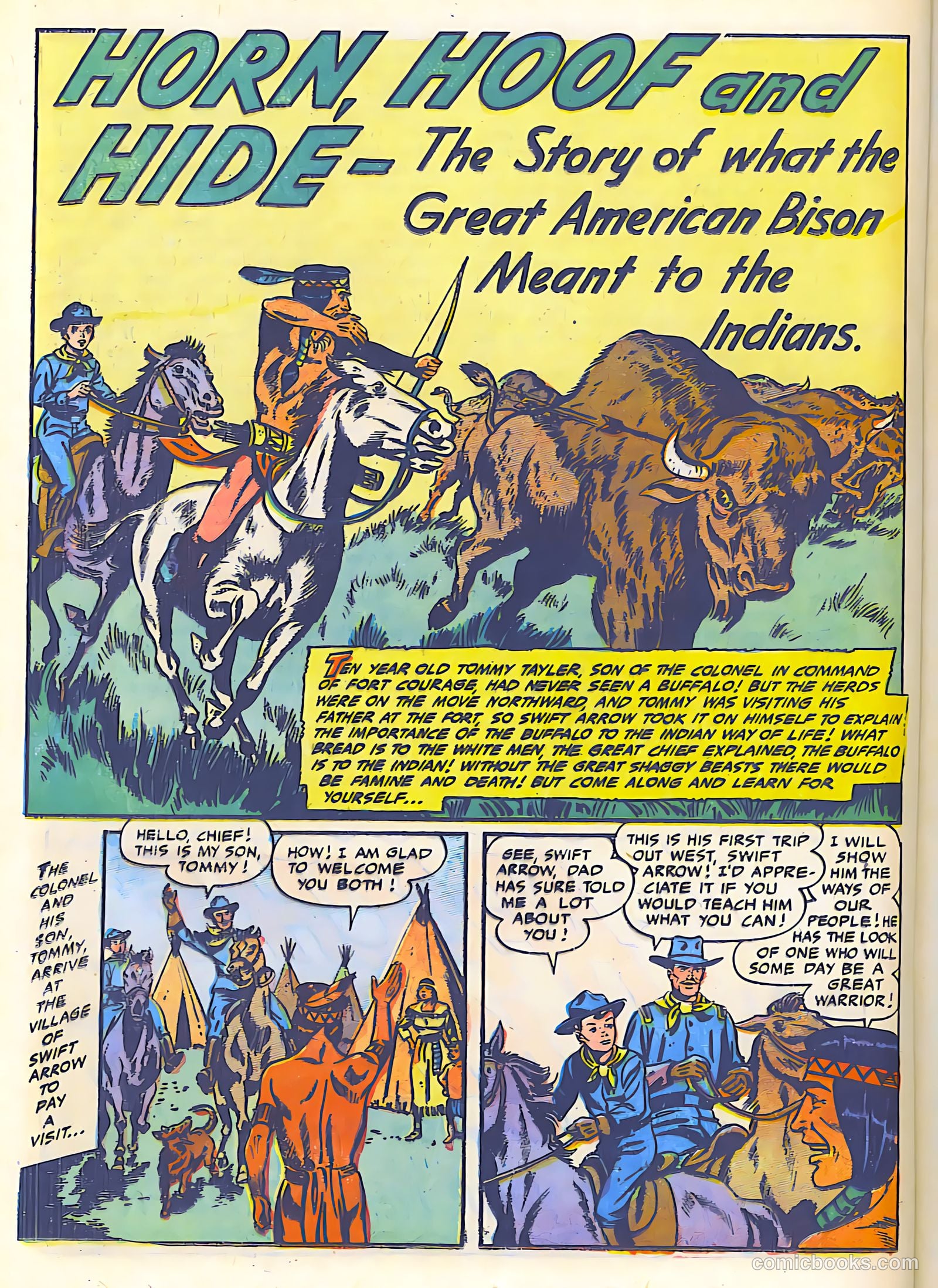 Swift Arrow #5 (1954) — page 17 of 27