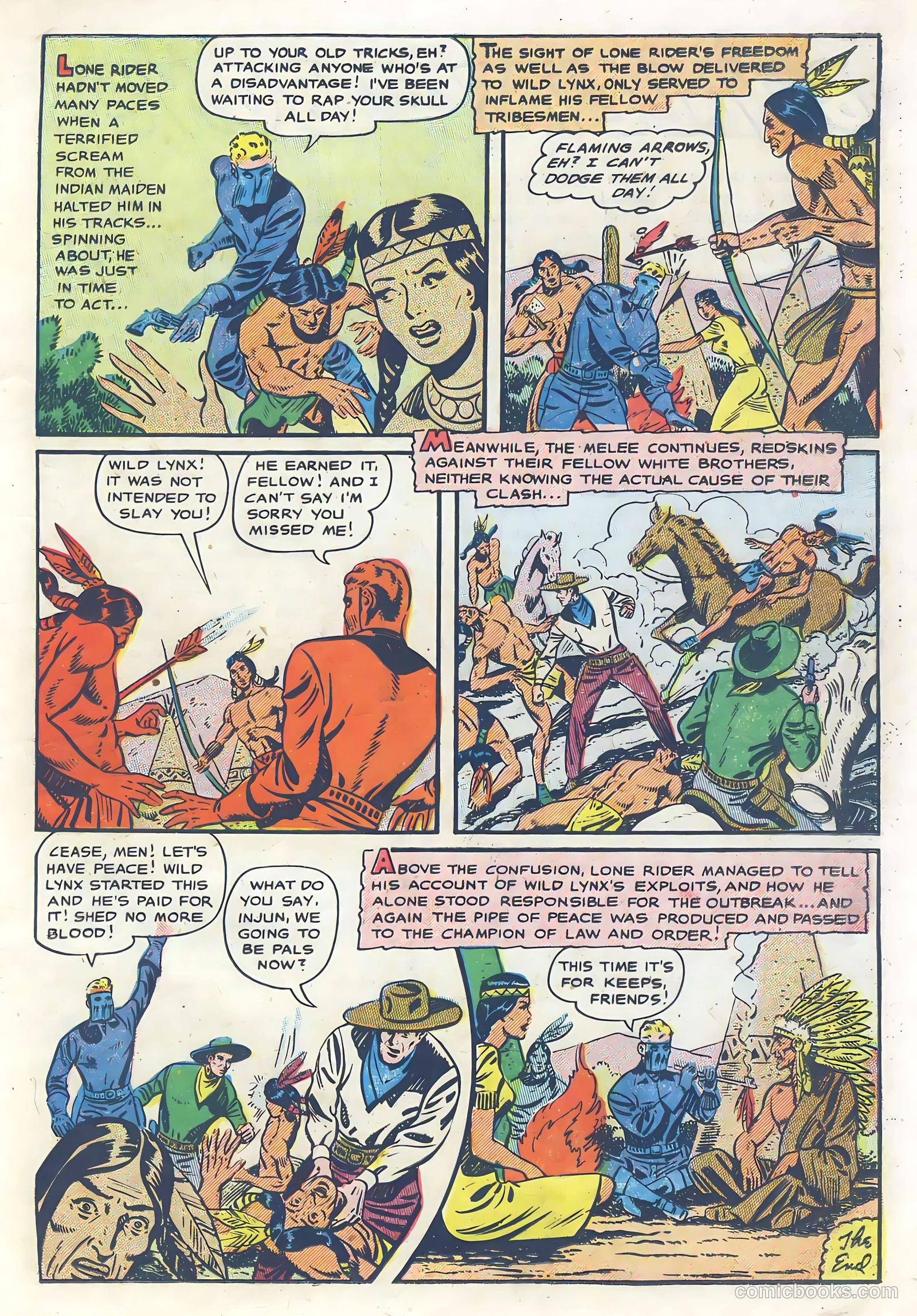 Swift Arrow #5 (1954) — page 19 of 27