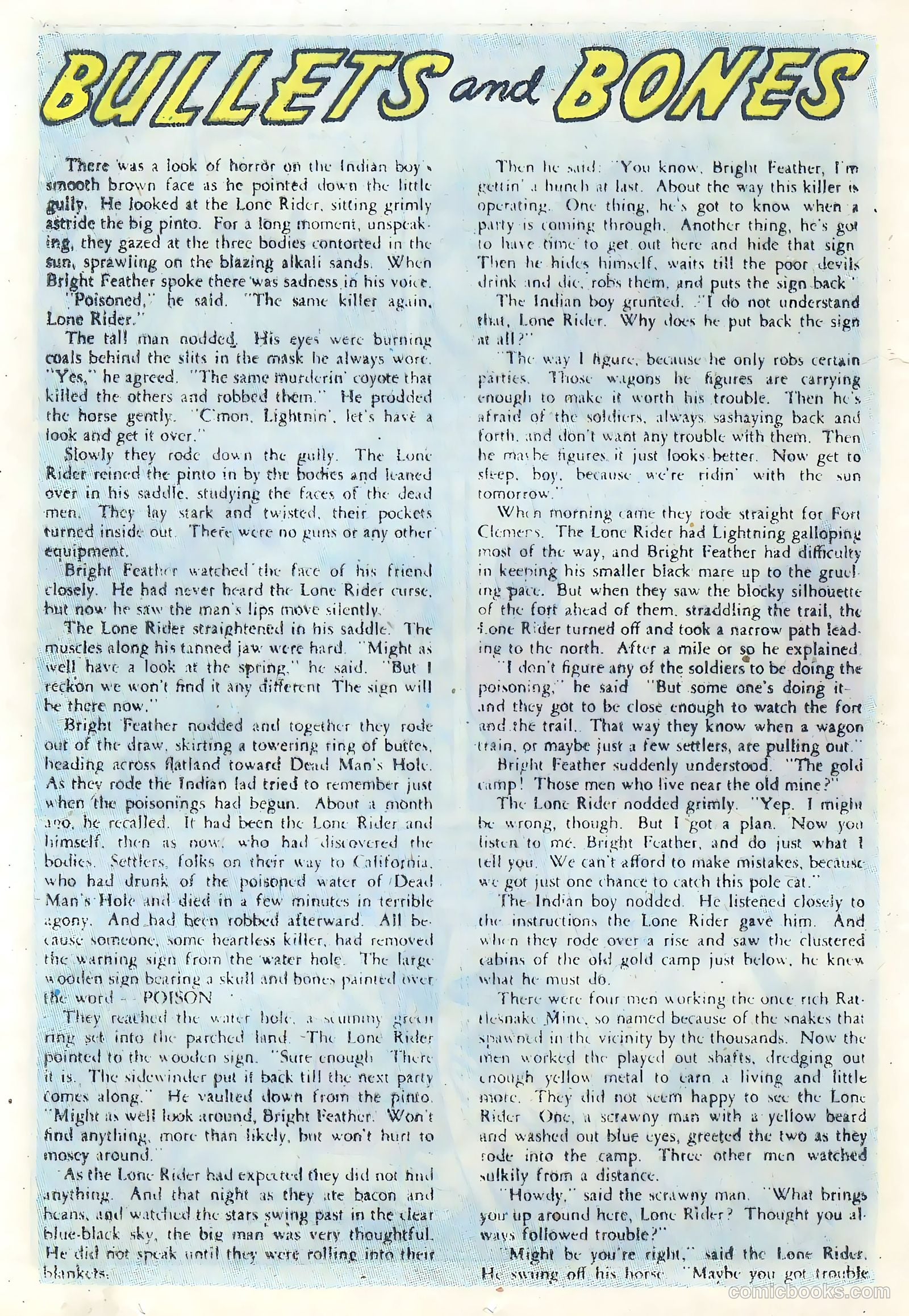 Swift Arrow #5 (1954) — page 20 of 27