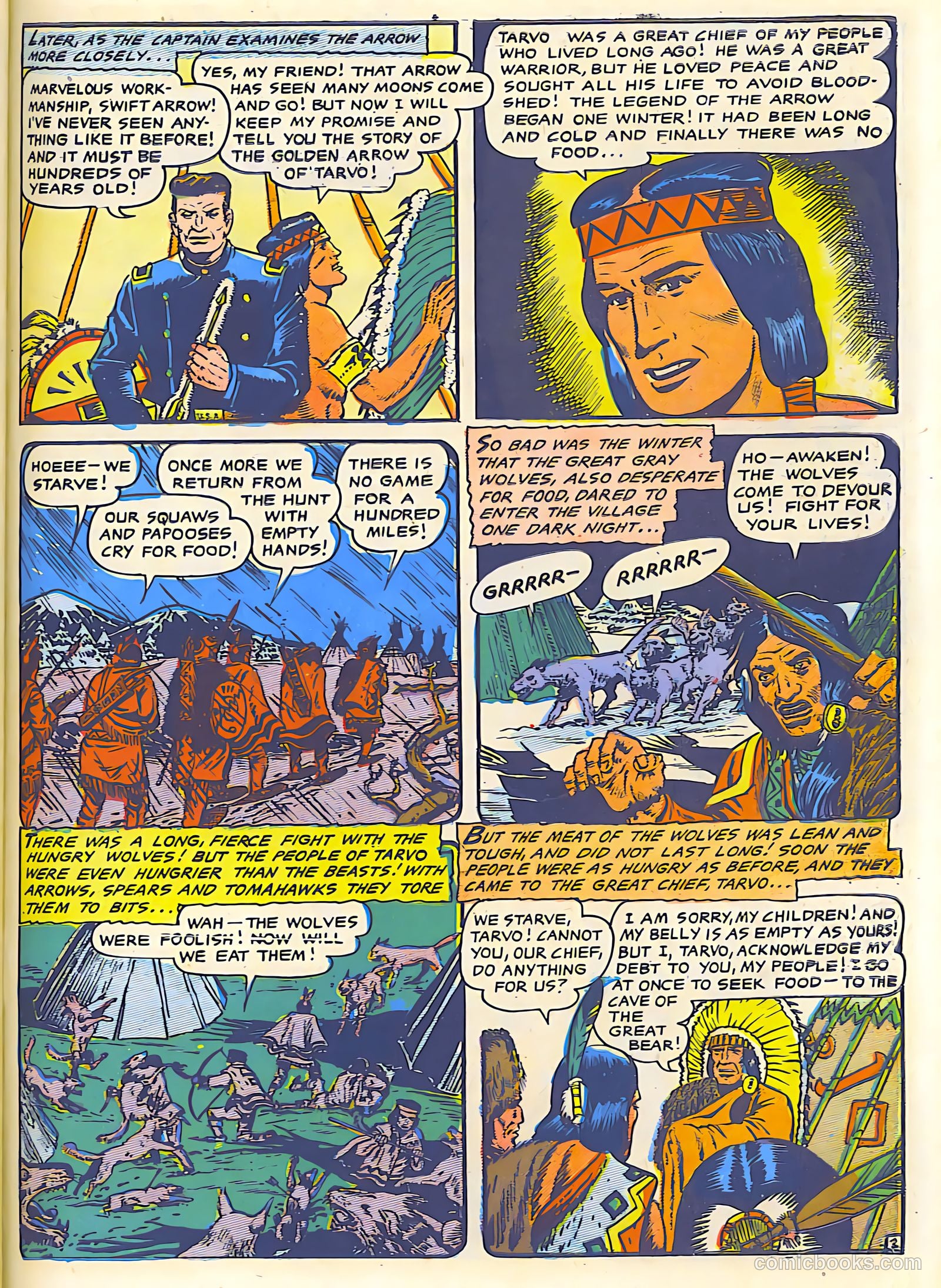 Swift Arrow #5 (1954) — page 22 of 27