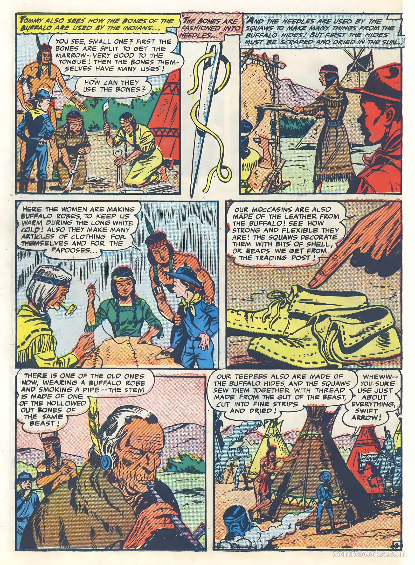 Swift Arrow #5 (1954) — page 24 of 27