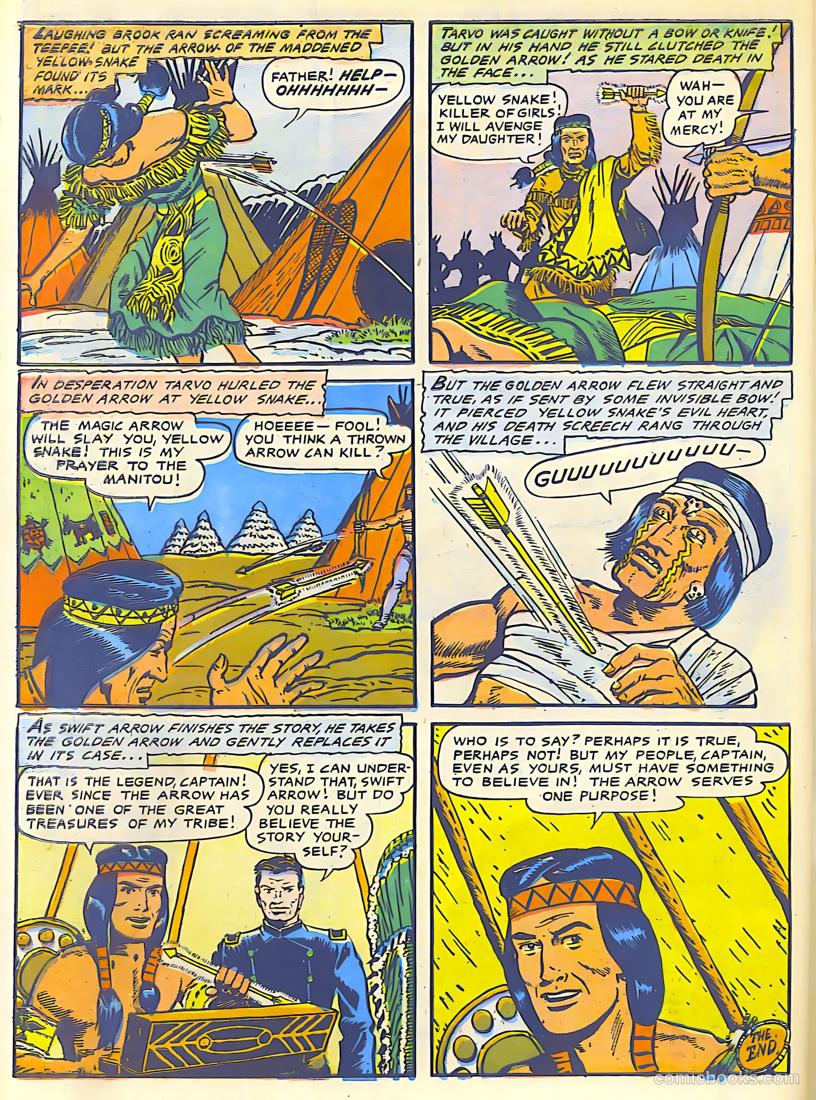 Swift Arrow #5 (1954) — page 27 of 27