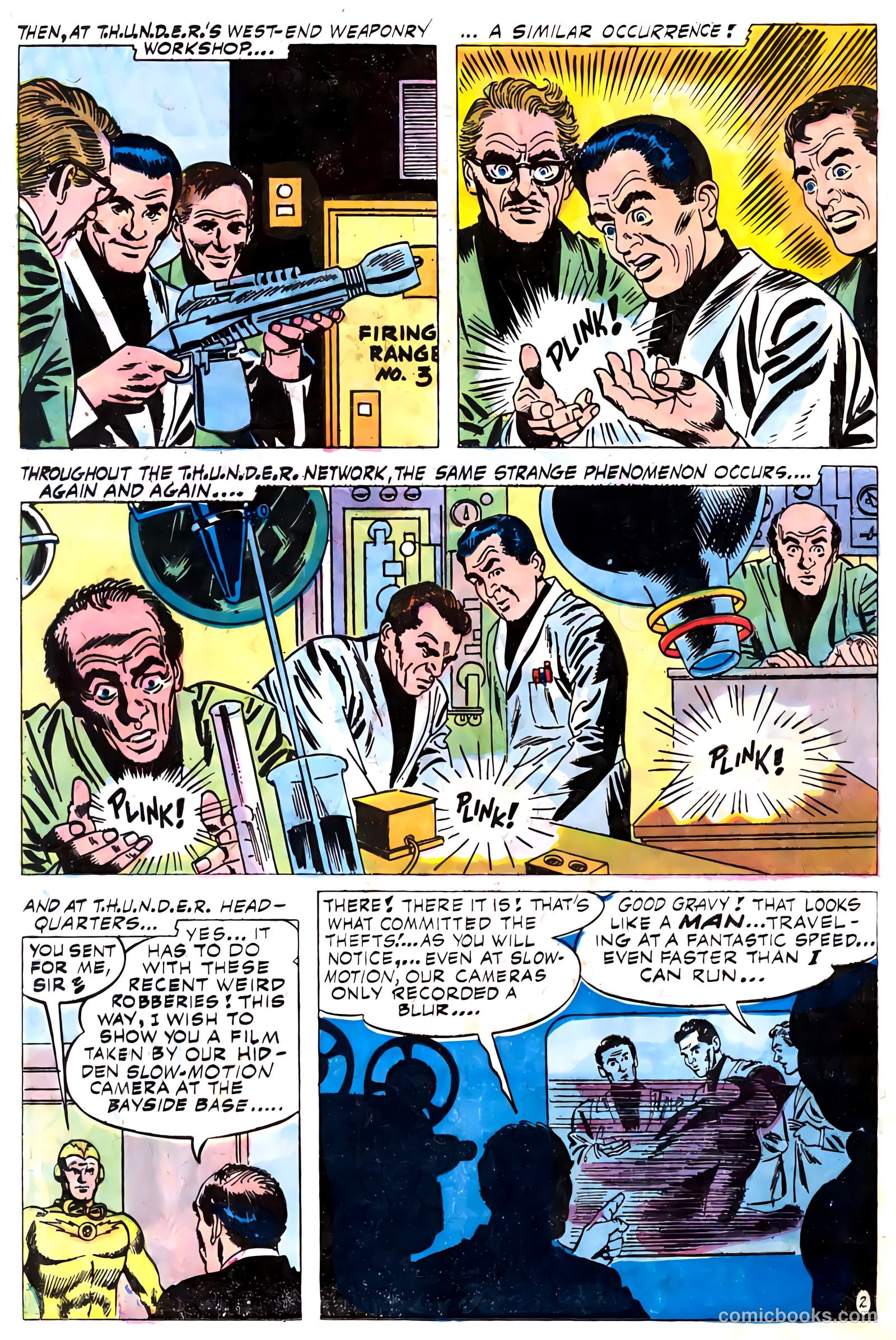 T.H.U.N.D.E.R. Agents #12 (1967) — page 16 of 68