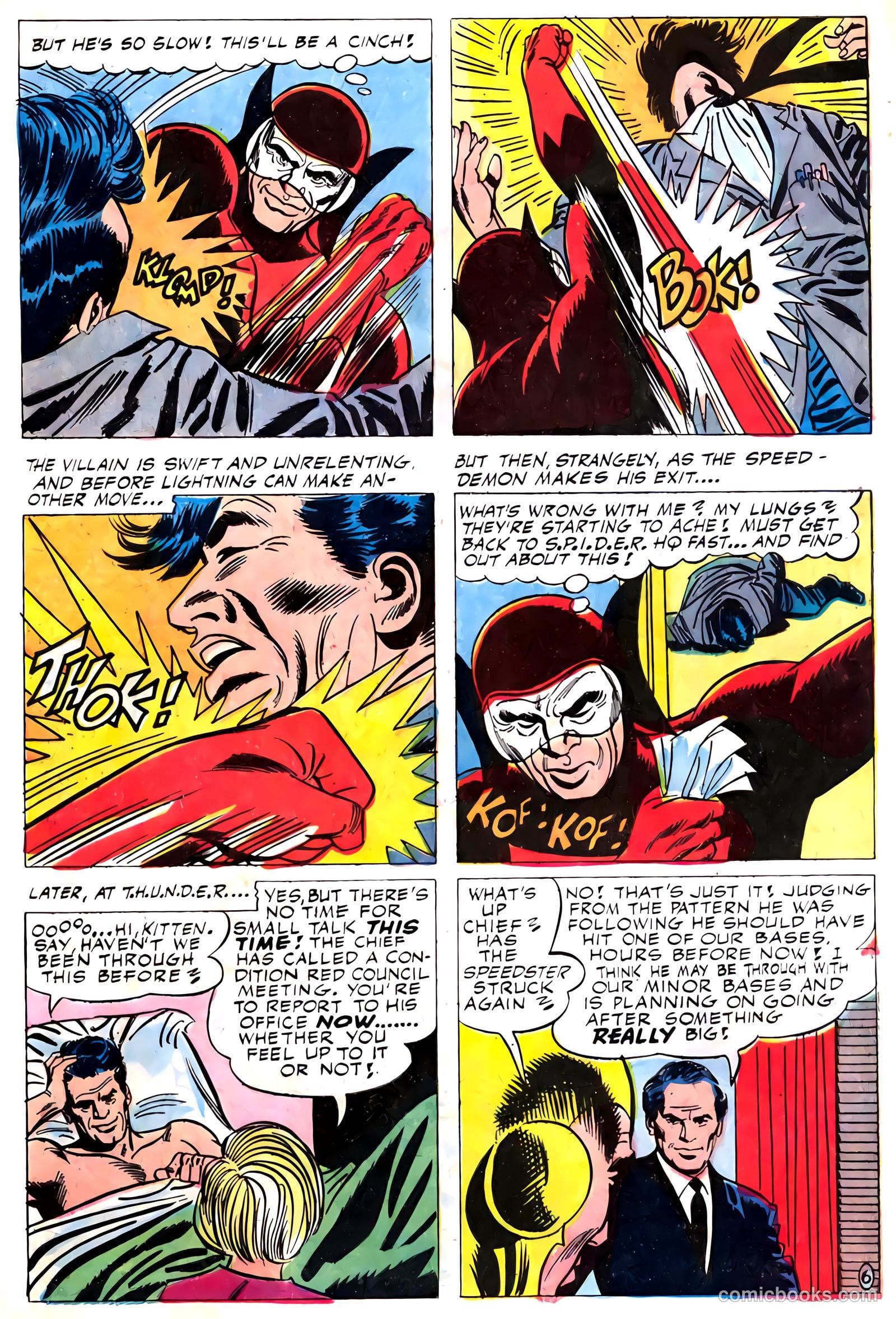 T.H.U.N.D.E.R. Agents #12 (1967) — page 21 of 68
