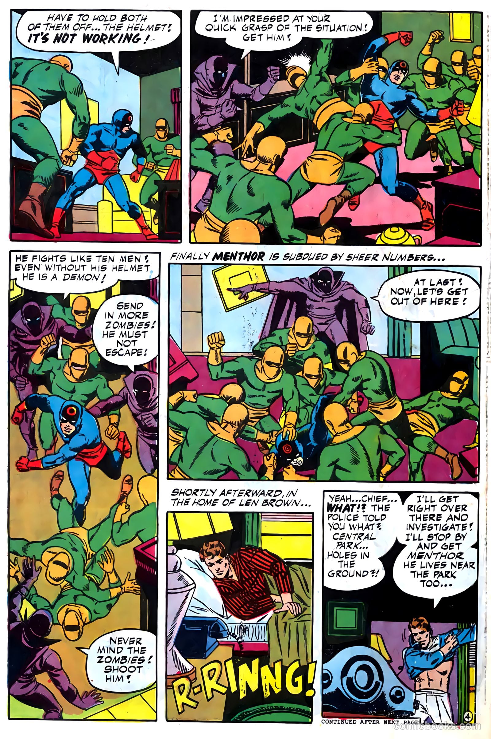 T.H.U.N.D.E.R. Agents #18 (1968) — page 46 of 52