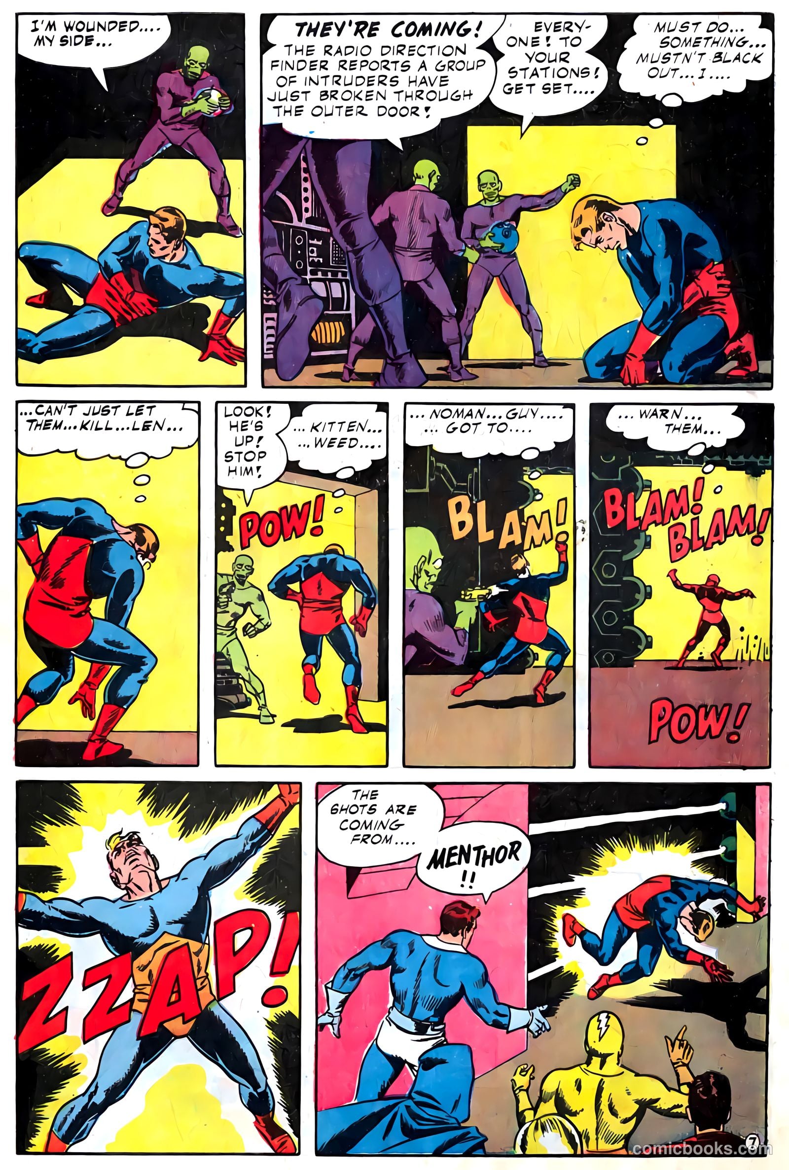 T.H.U.N.D.E.R. Agents #18 (1968) — page 49 of 52