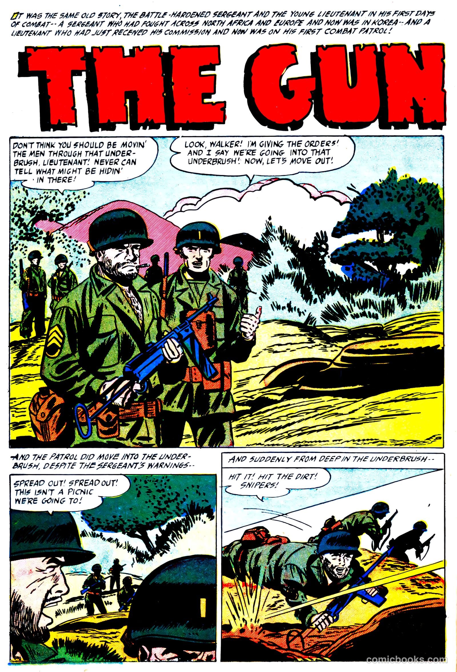 Battle Attack #4 (1955) — page 23 of 30