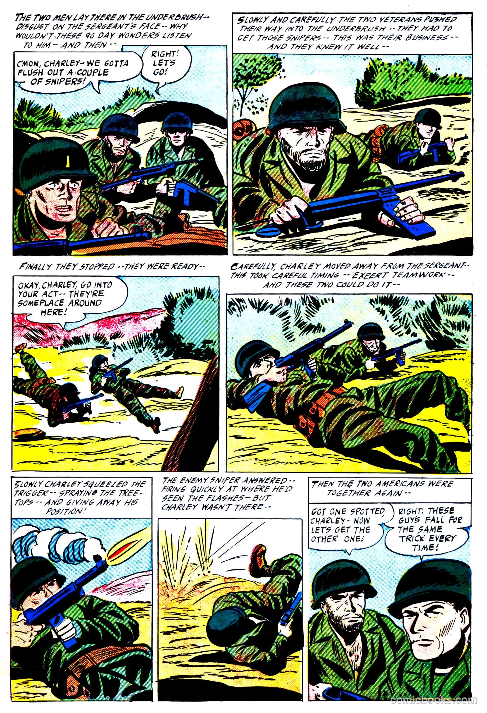 Battle Attack #4 (1955) — page 24 of 30
