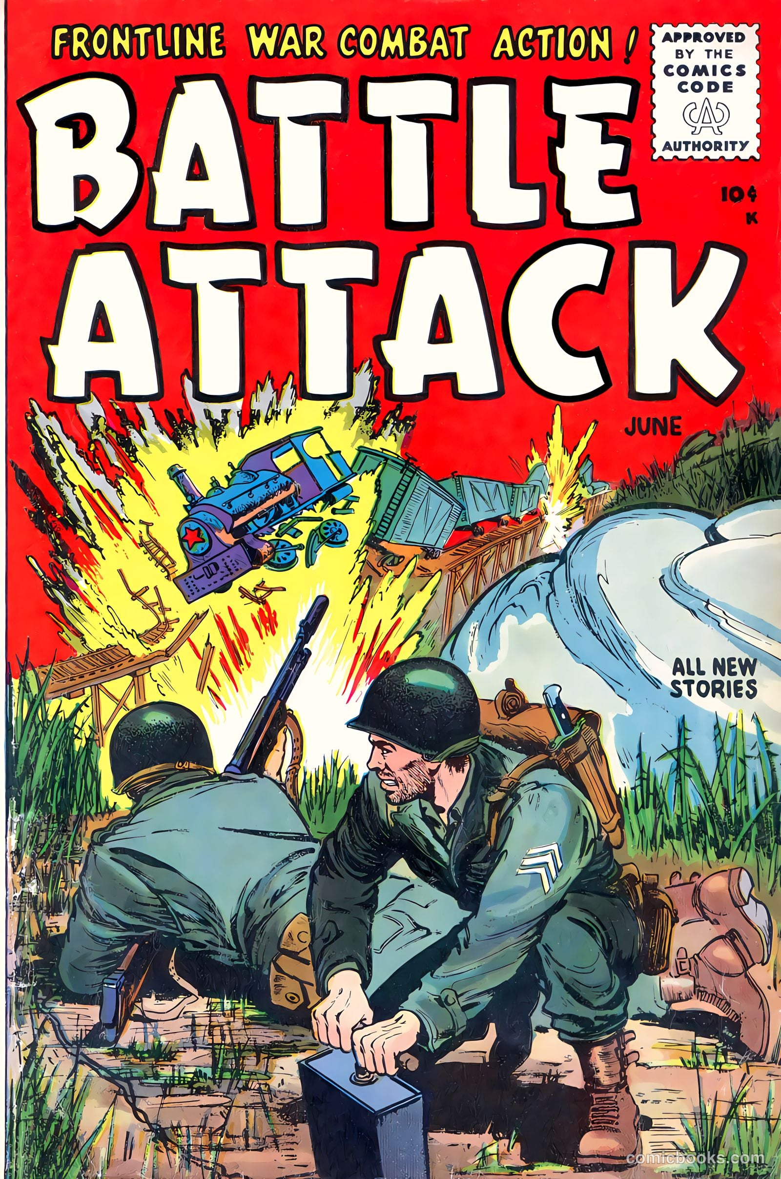 Battle Attack #5 (1955) — page 1 of 36