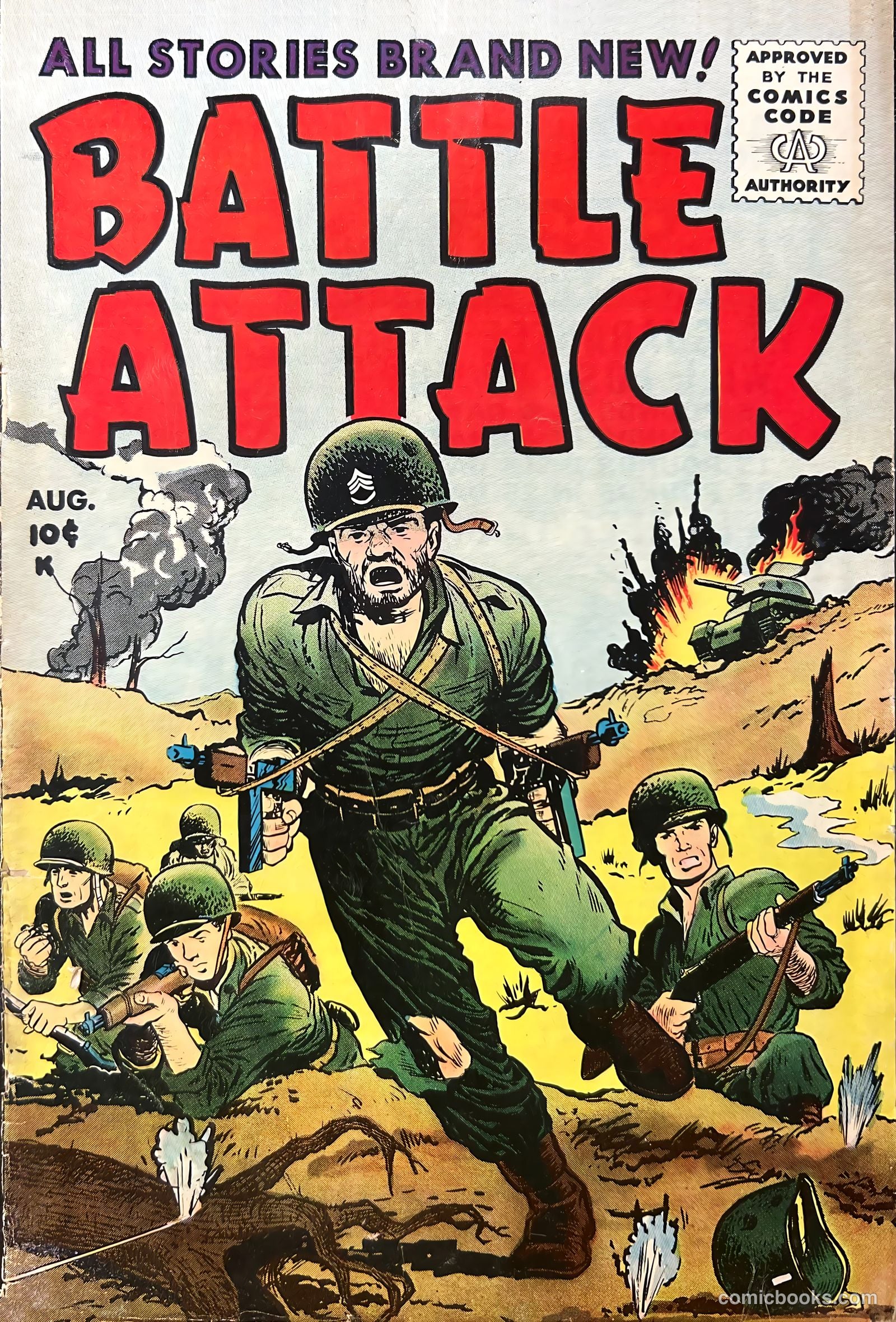 Battle Attack #6 (1955) — page 1 of 36