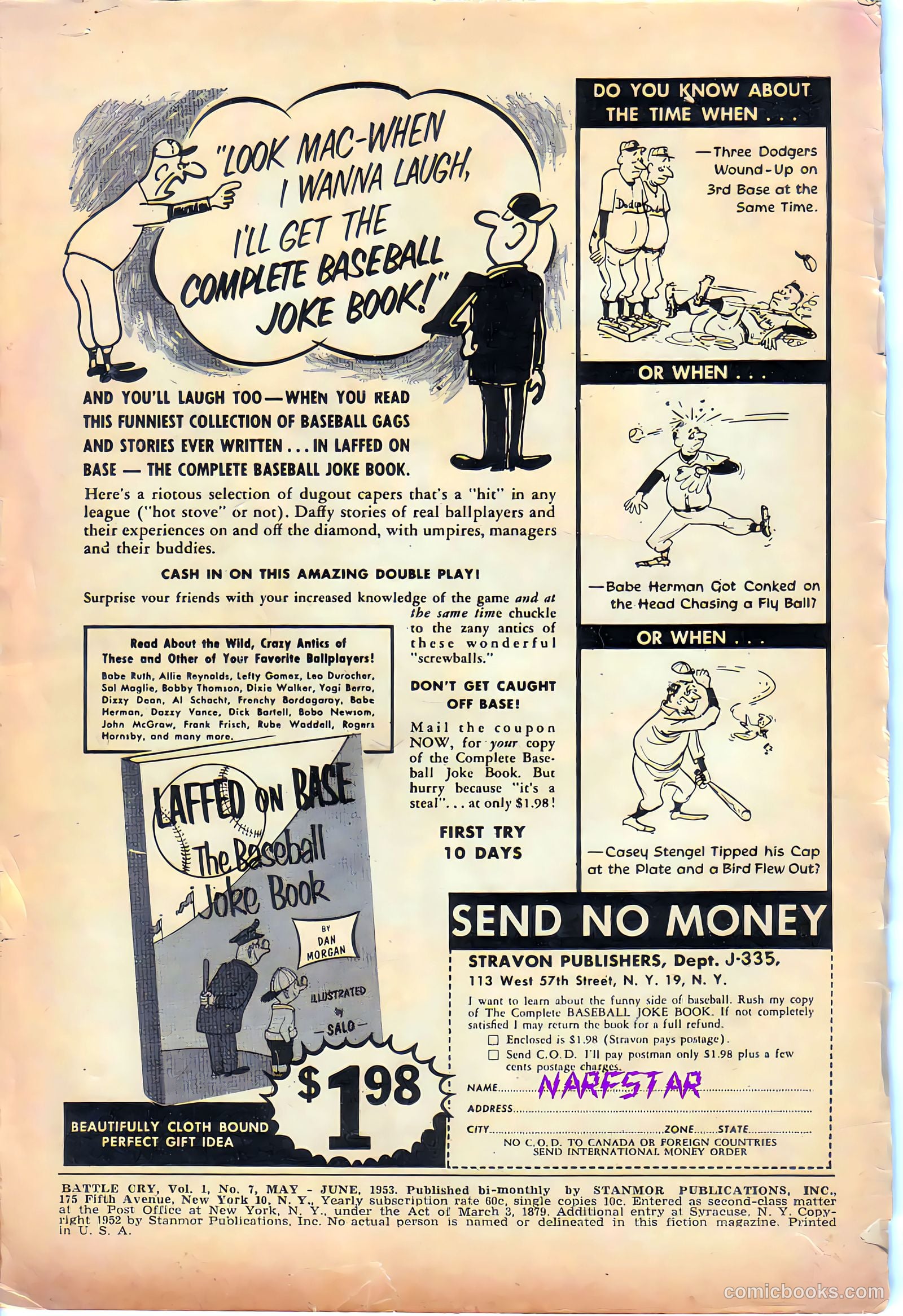 Battle Cry #7 (1953) — page 2 of 28