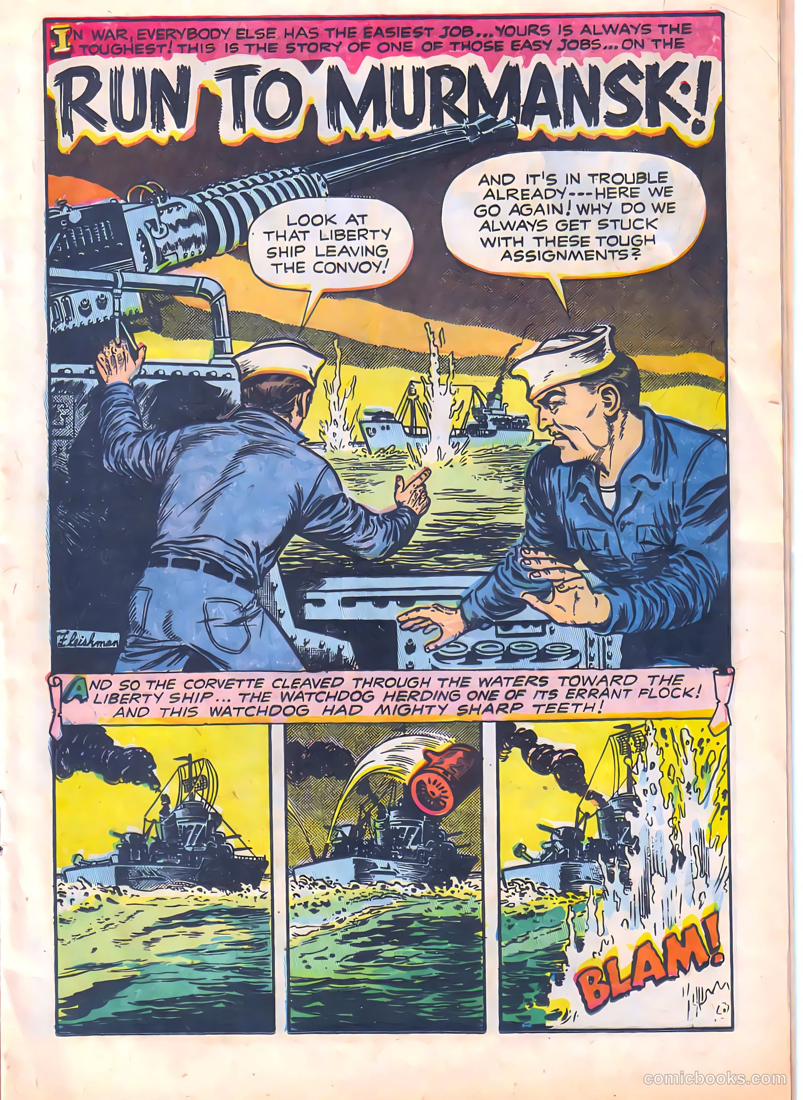 Battle Cry #7 (1953) — page 15 of 28