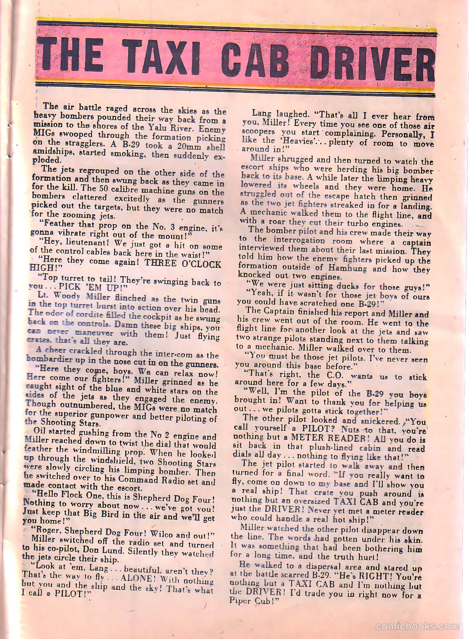 Battle Cry #7 (1953) — page 20 of 28