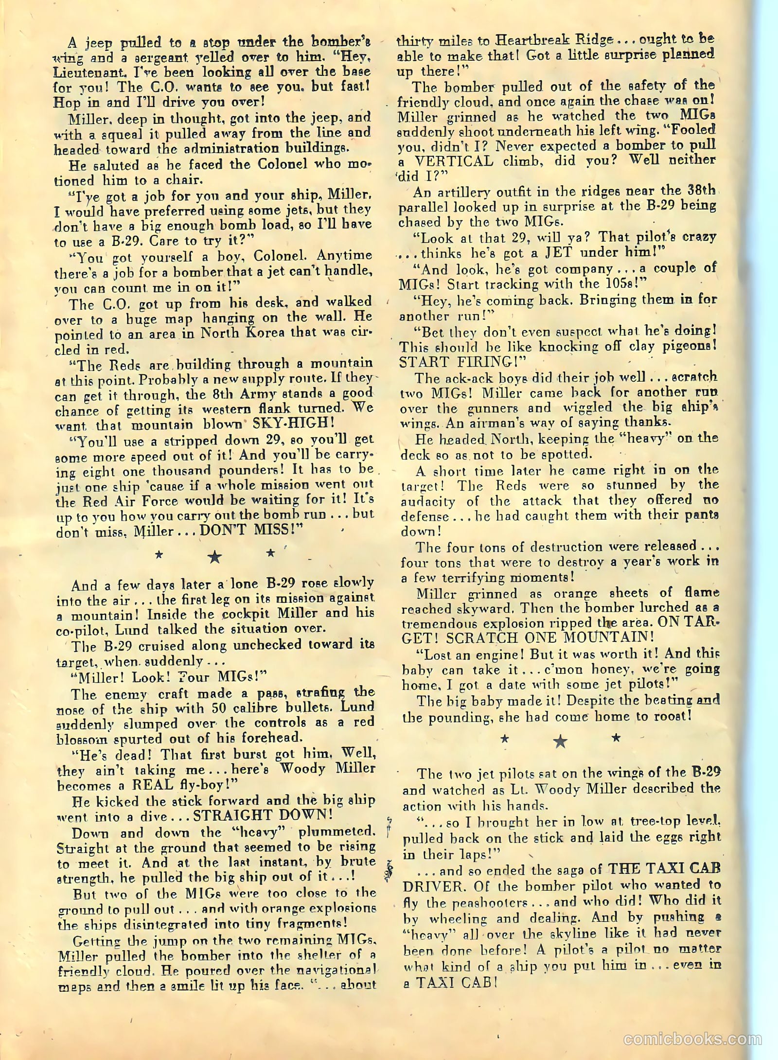 Battle Cry #7 (1953) — page 21 of 28