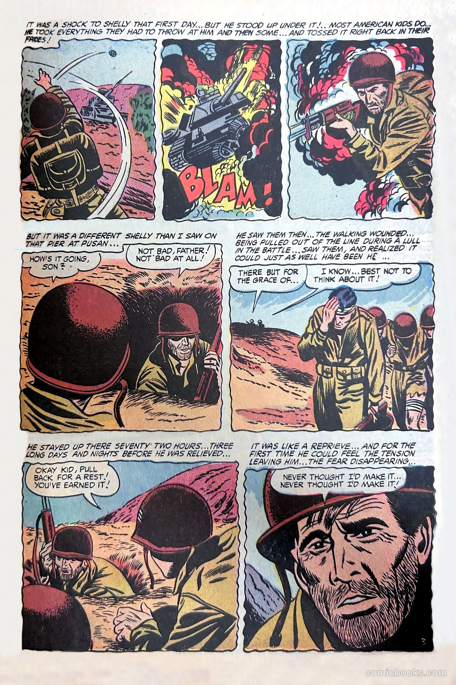 Battle Fire #3 (1955) — page 21 of 36