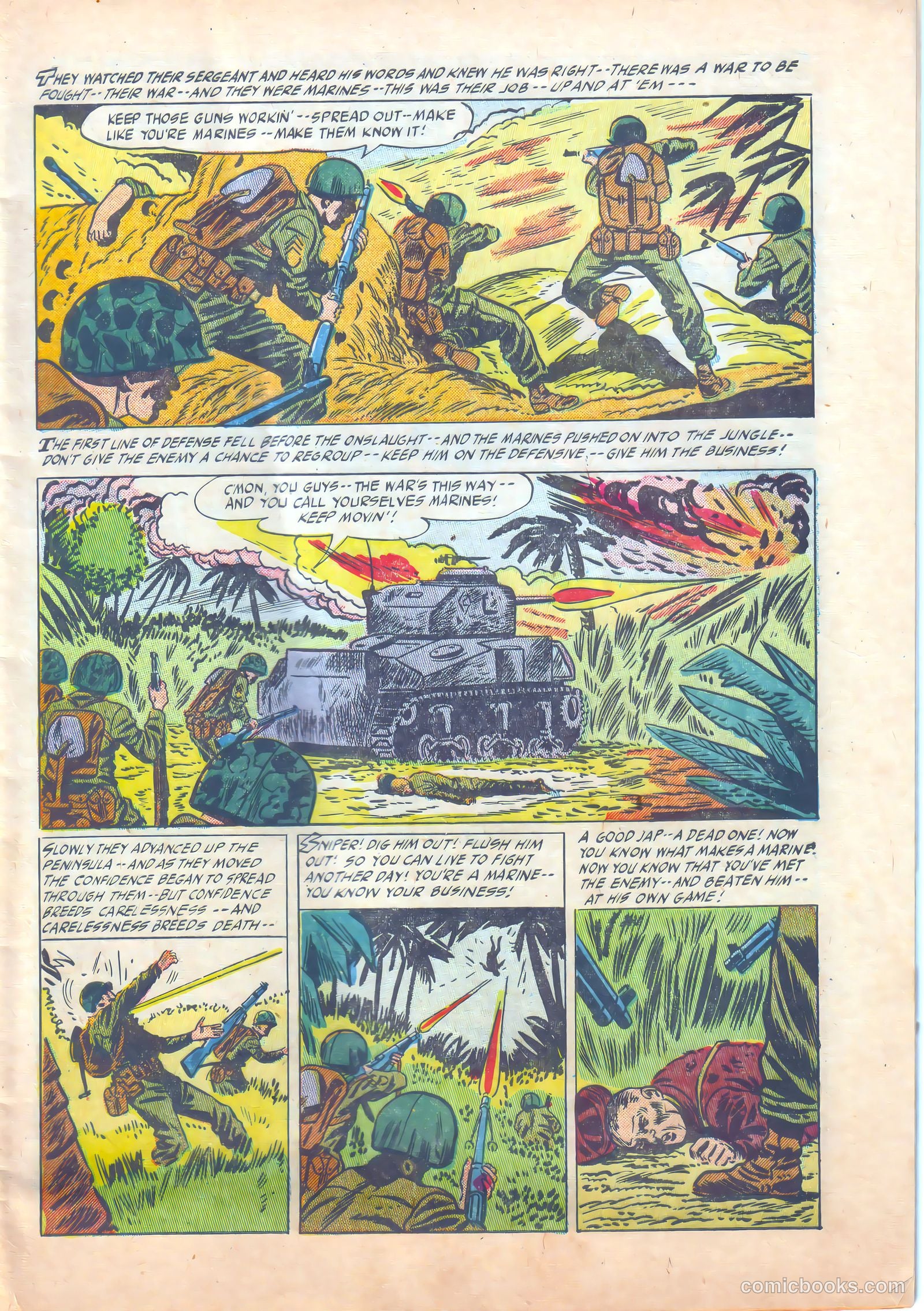 Battle Fire #6 (1956) — page 6 of 30