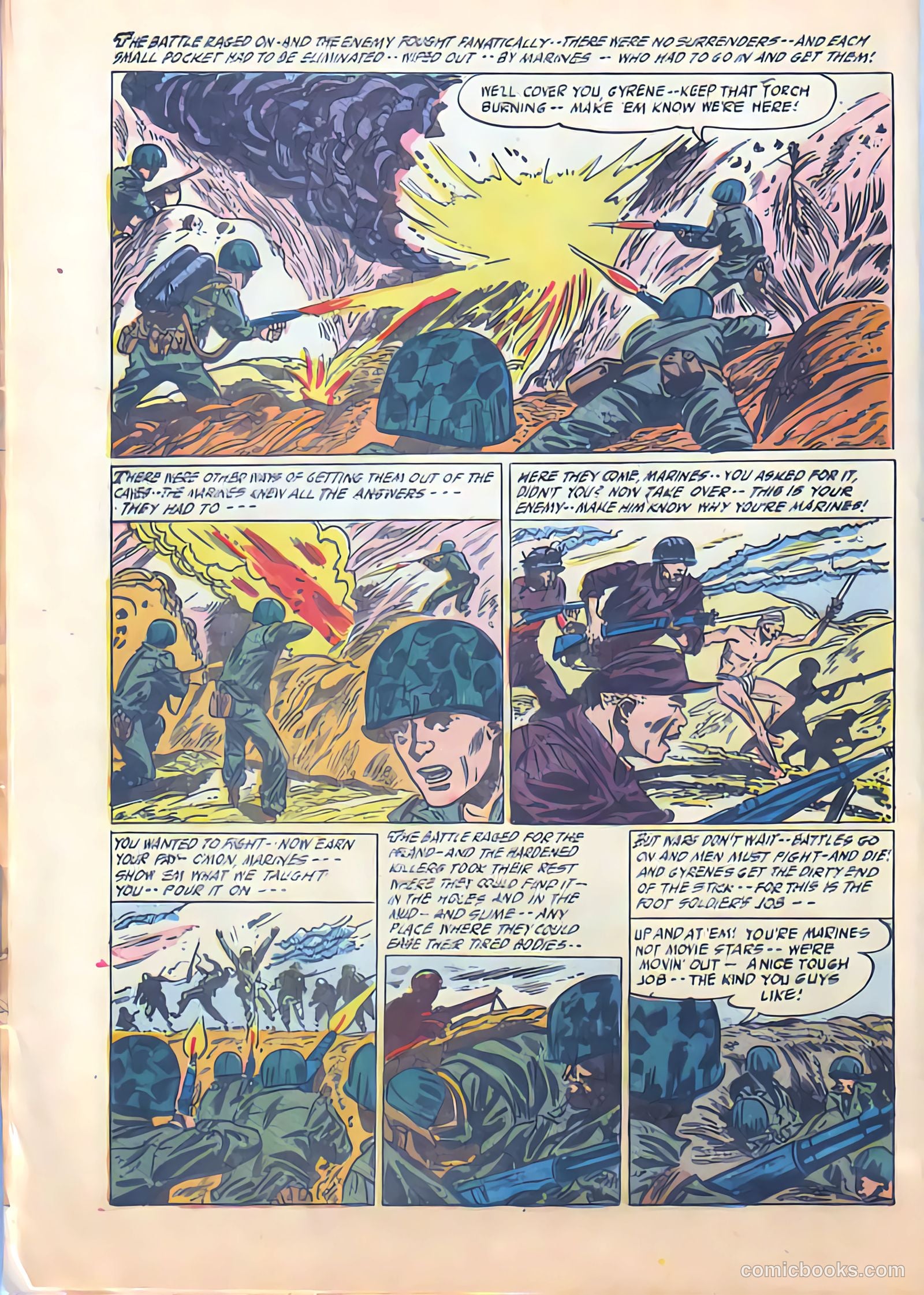 Battle Fire #6 (1956) — page 7 of 30