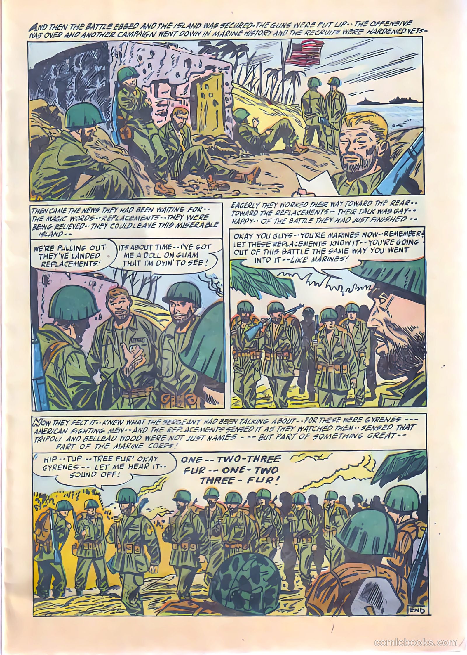 Battle Fire #6 (1956) — page 9 of 30