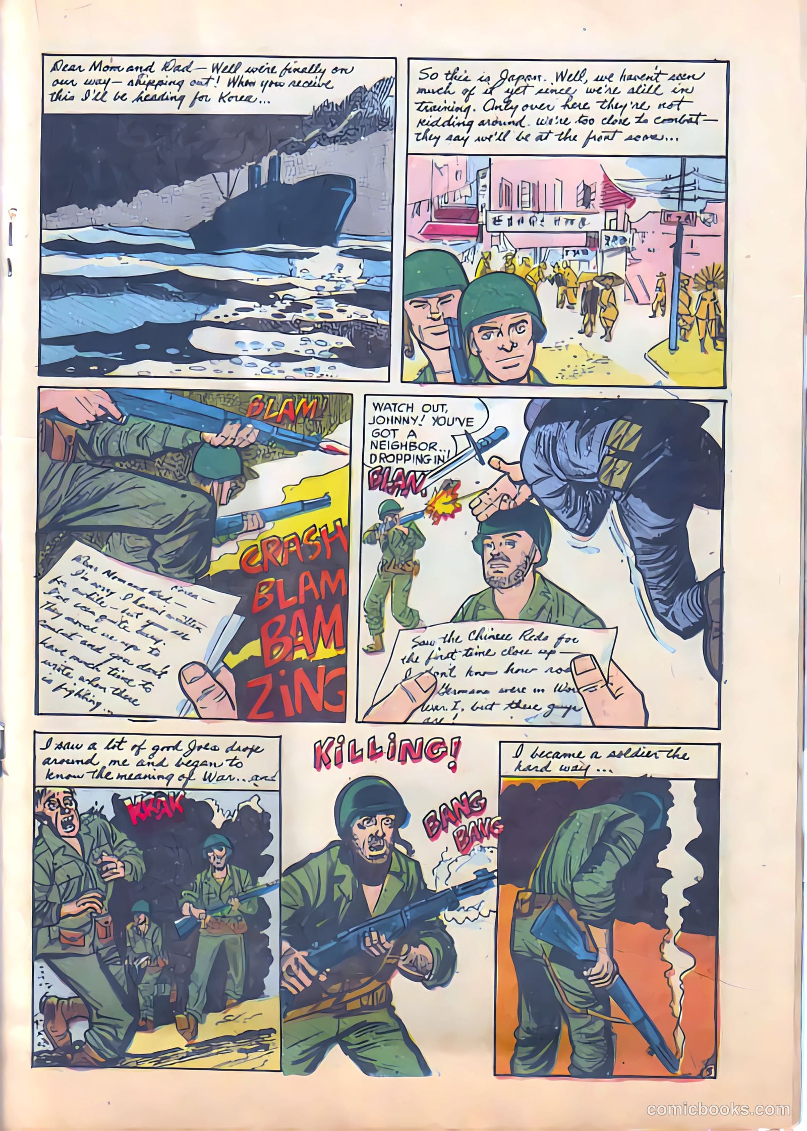 Battle Fire #6 (1956) — page 18 of 30