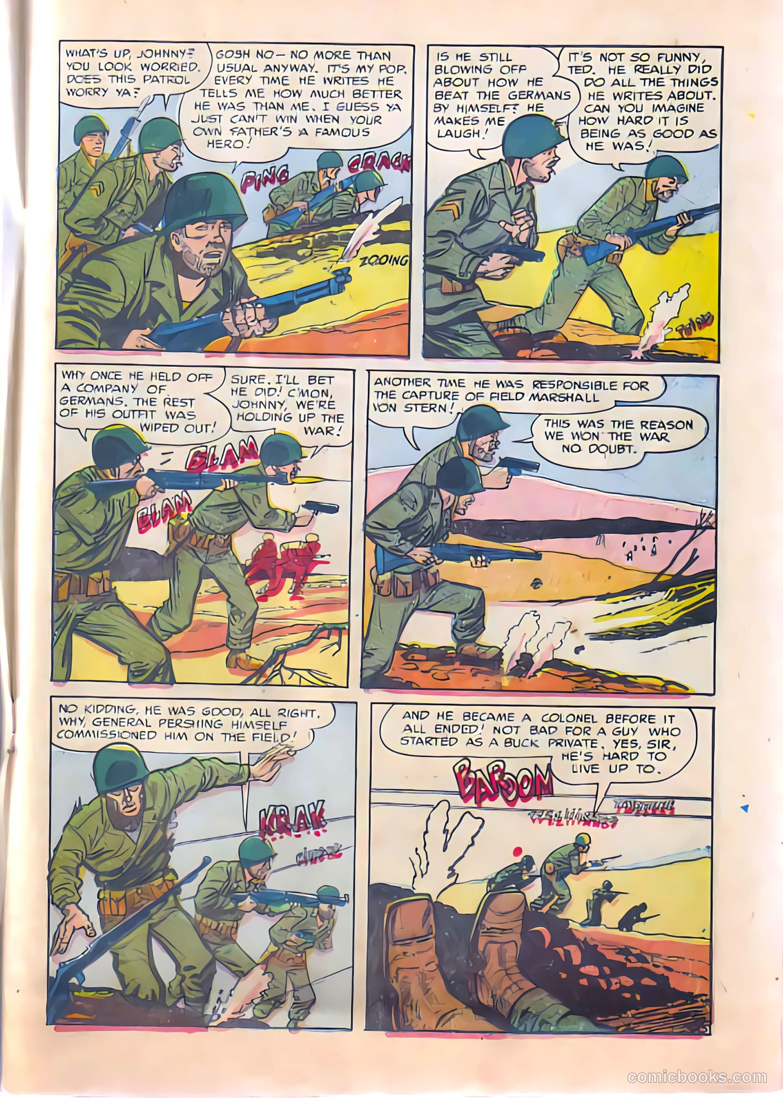 Battle Fire #6 (1956) — page 20 of 30