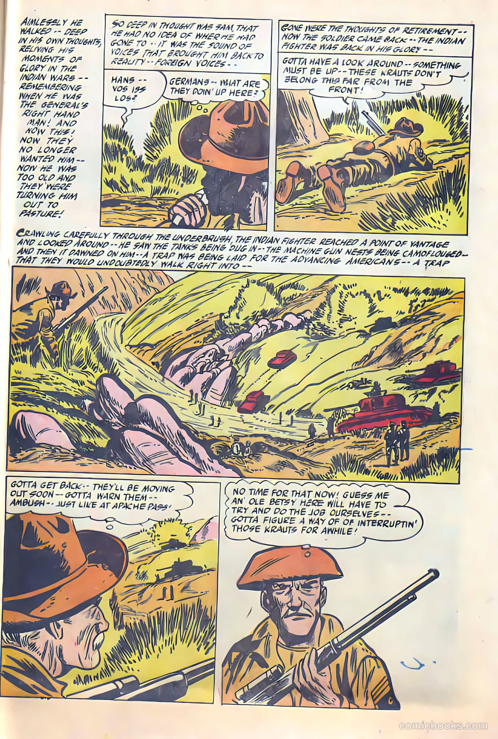 Battle Fire #6 (1956) — page 25 of 30
