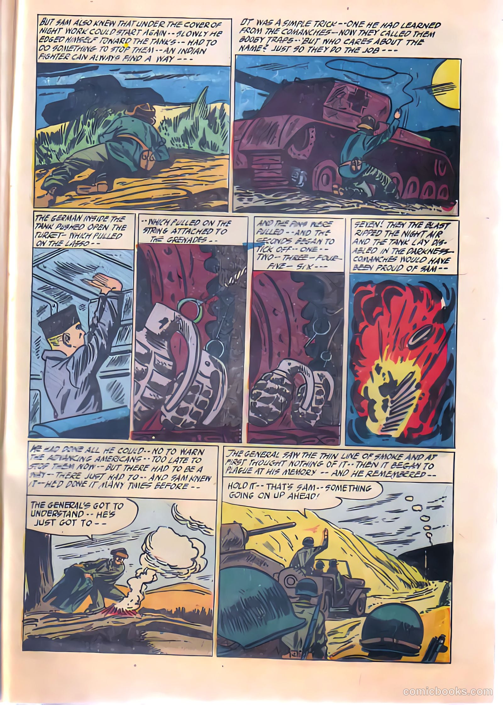 Battle Fire #6 (1956) — page 28 of 30