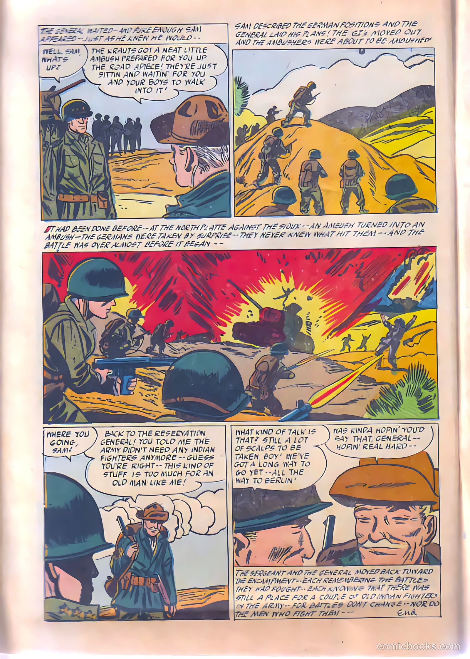 Battle Fire #6 (1956) — page 29 of 30