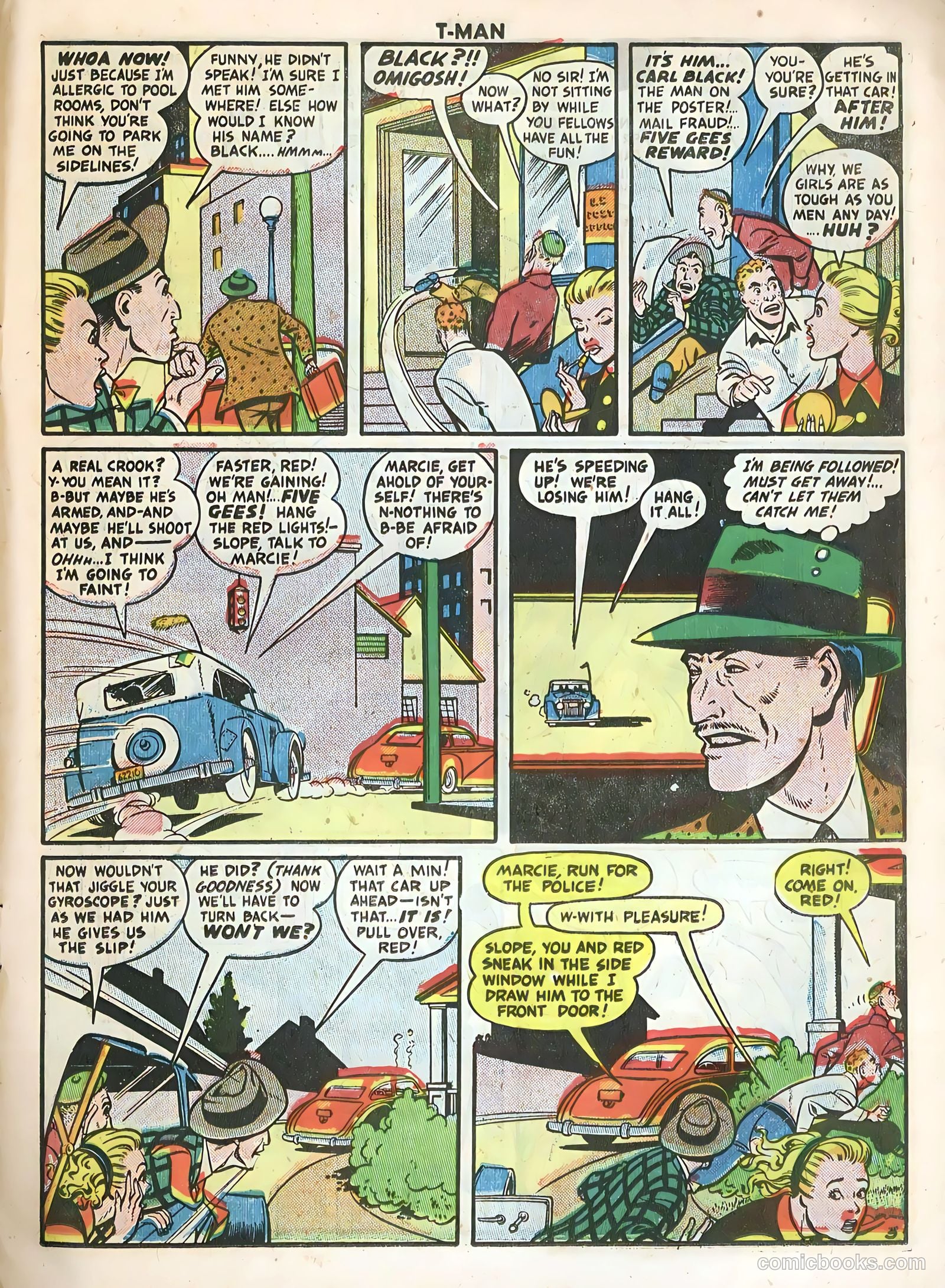 T-Man #1 (1951) — page 15 of 36