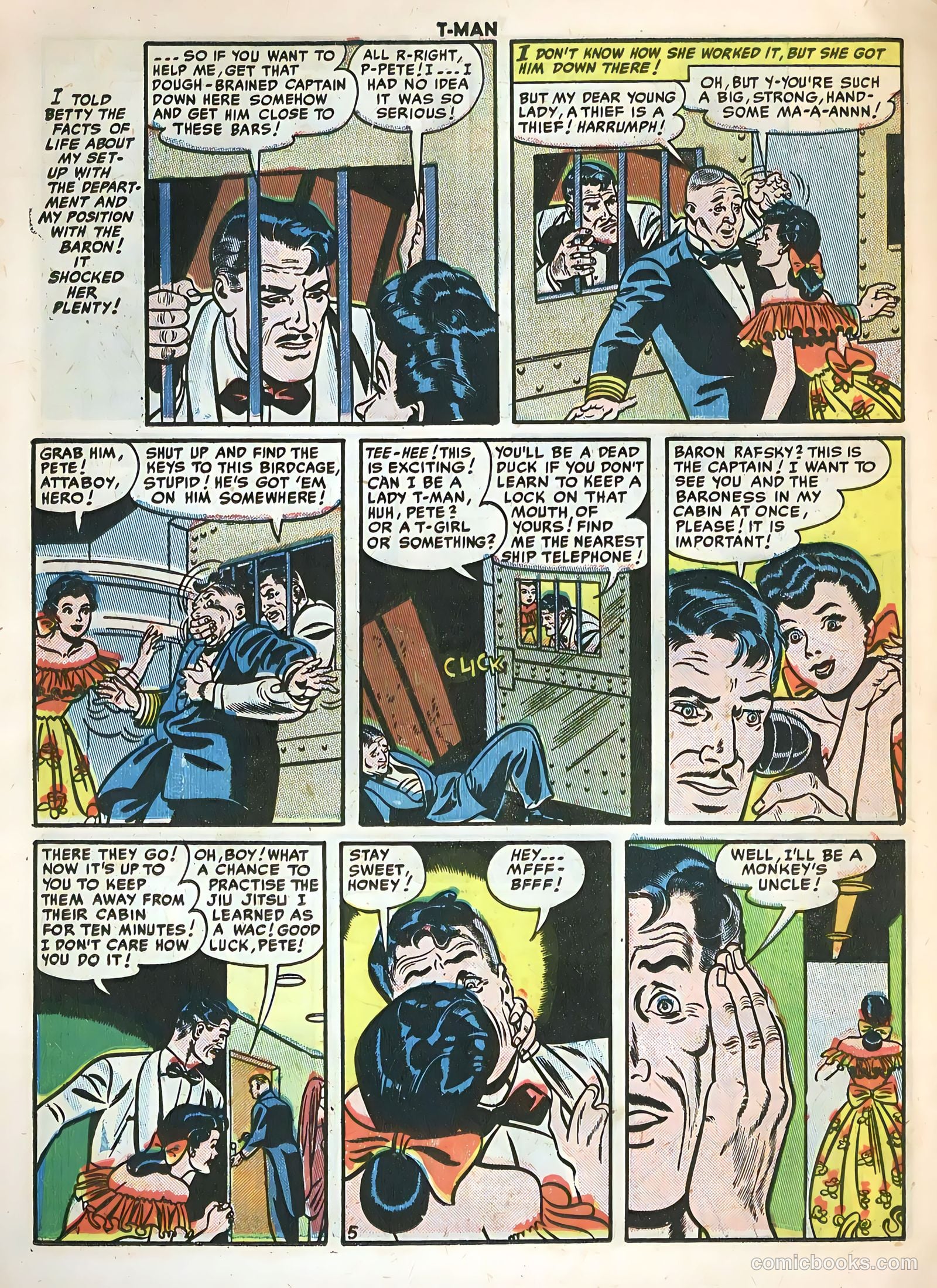 T-Man #1 (1951) — page 22 of 36