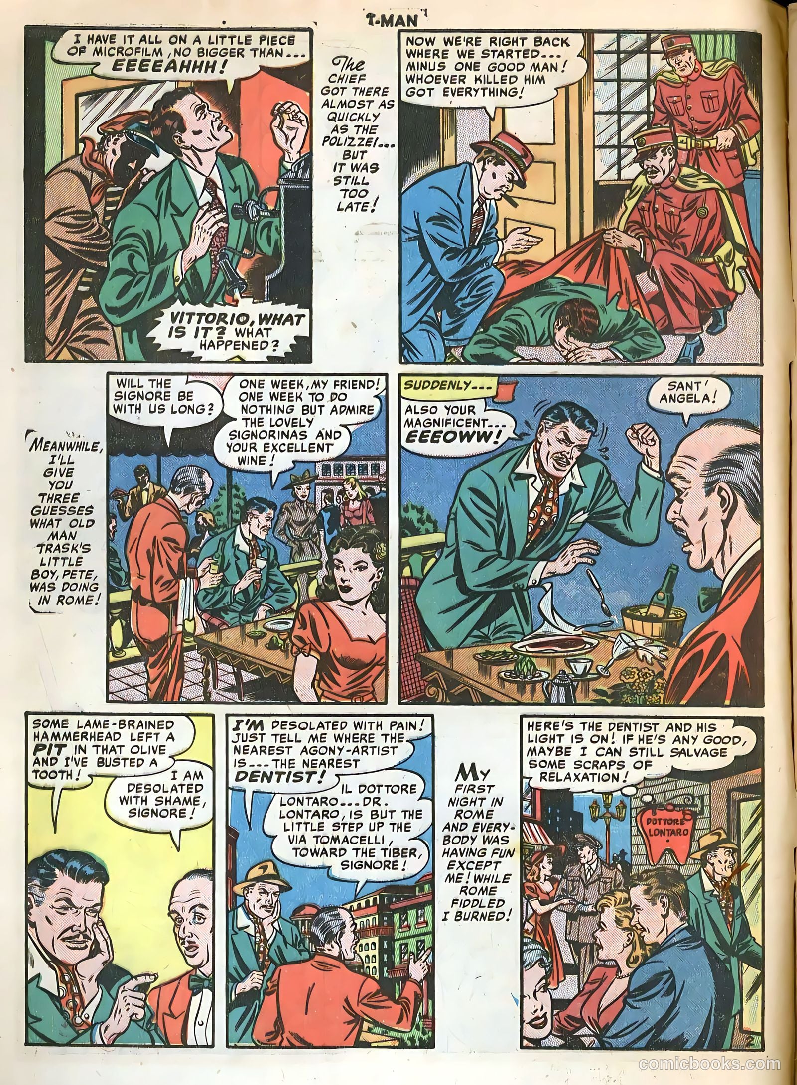 T-Man #36 (1956) — page 4 of 36