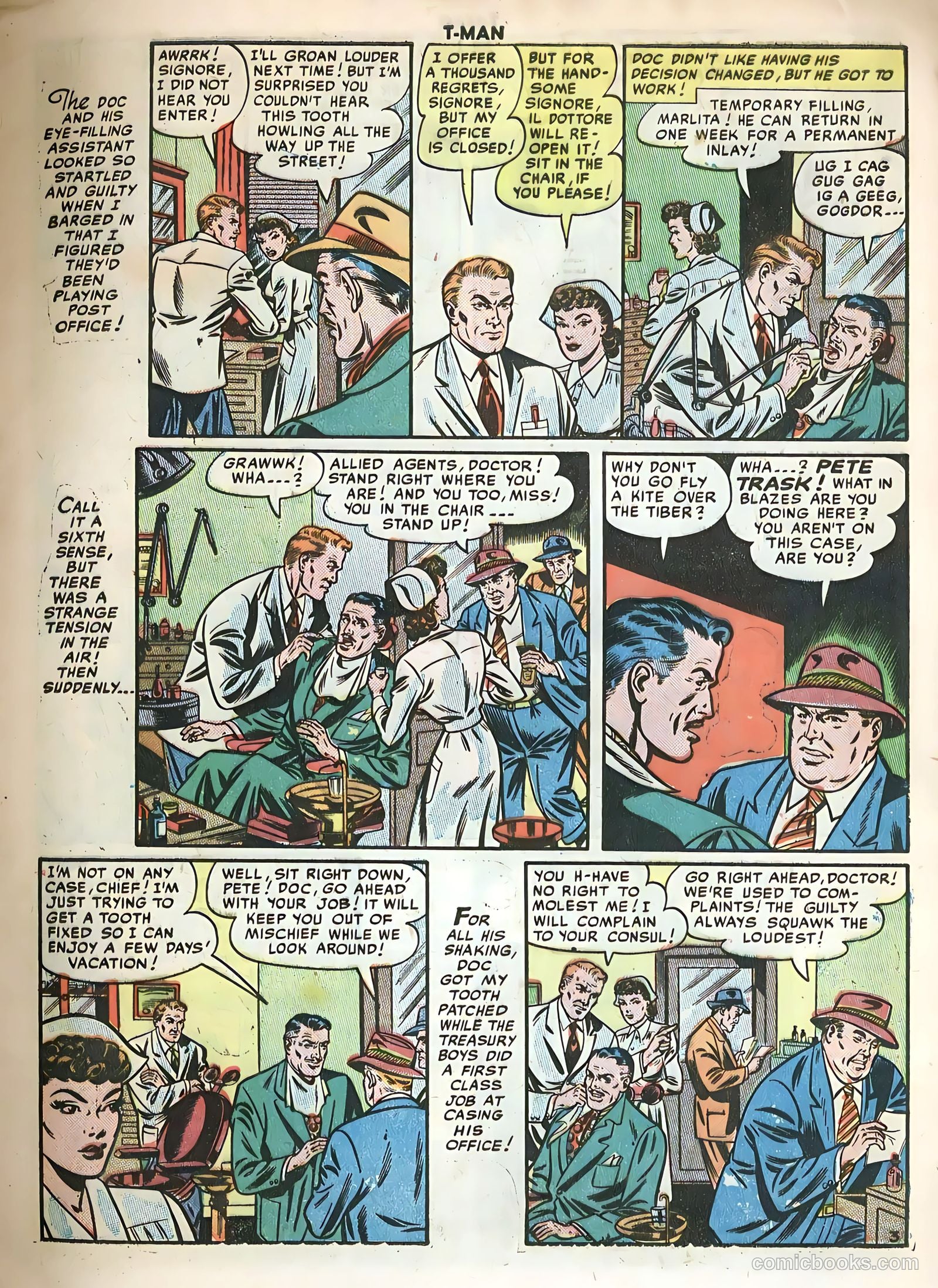 T-Man #36 (1956) — page 5 of 36