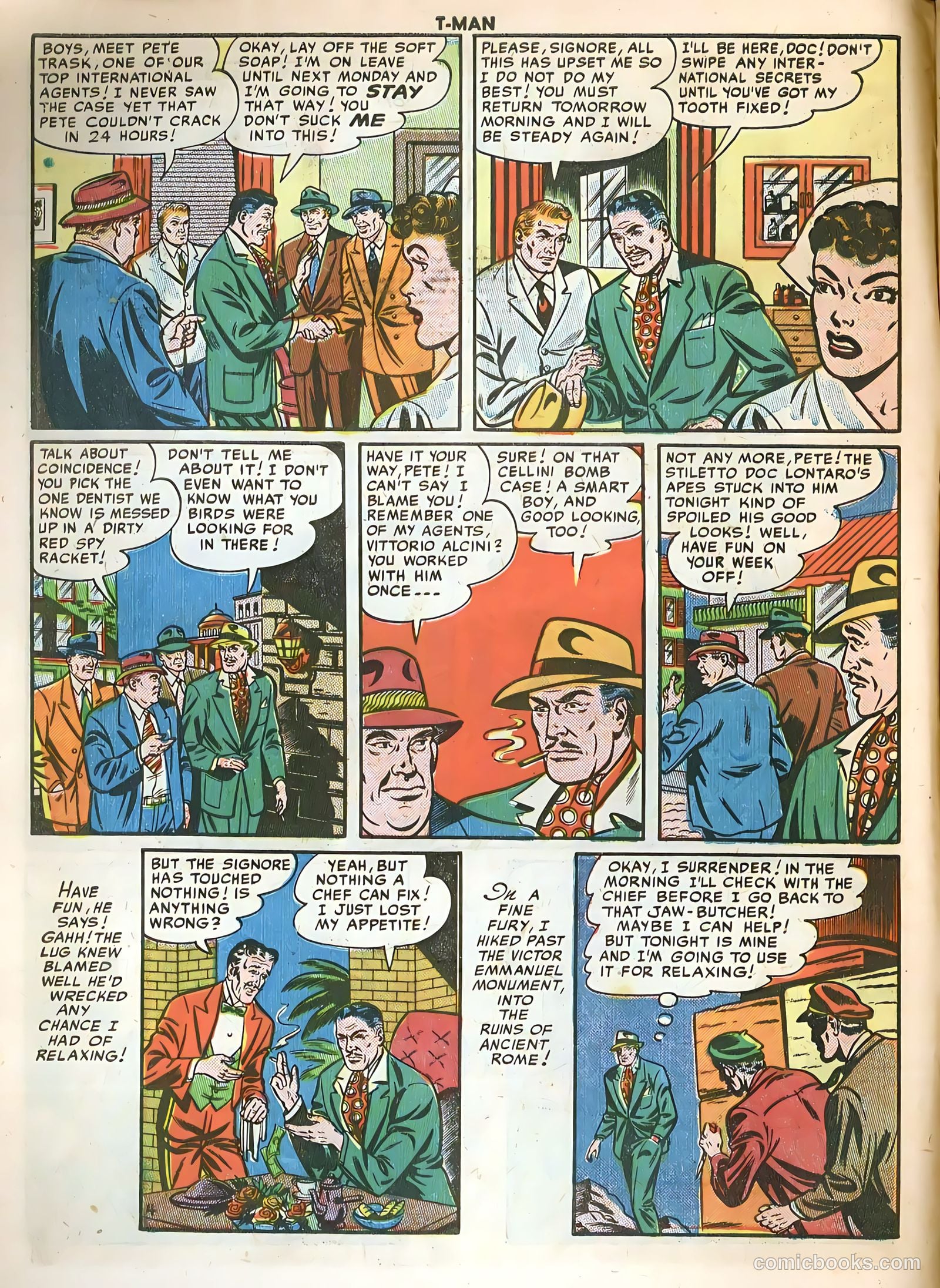 T-Man #36 (1956) — page 6 of 36