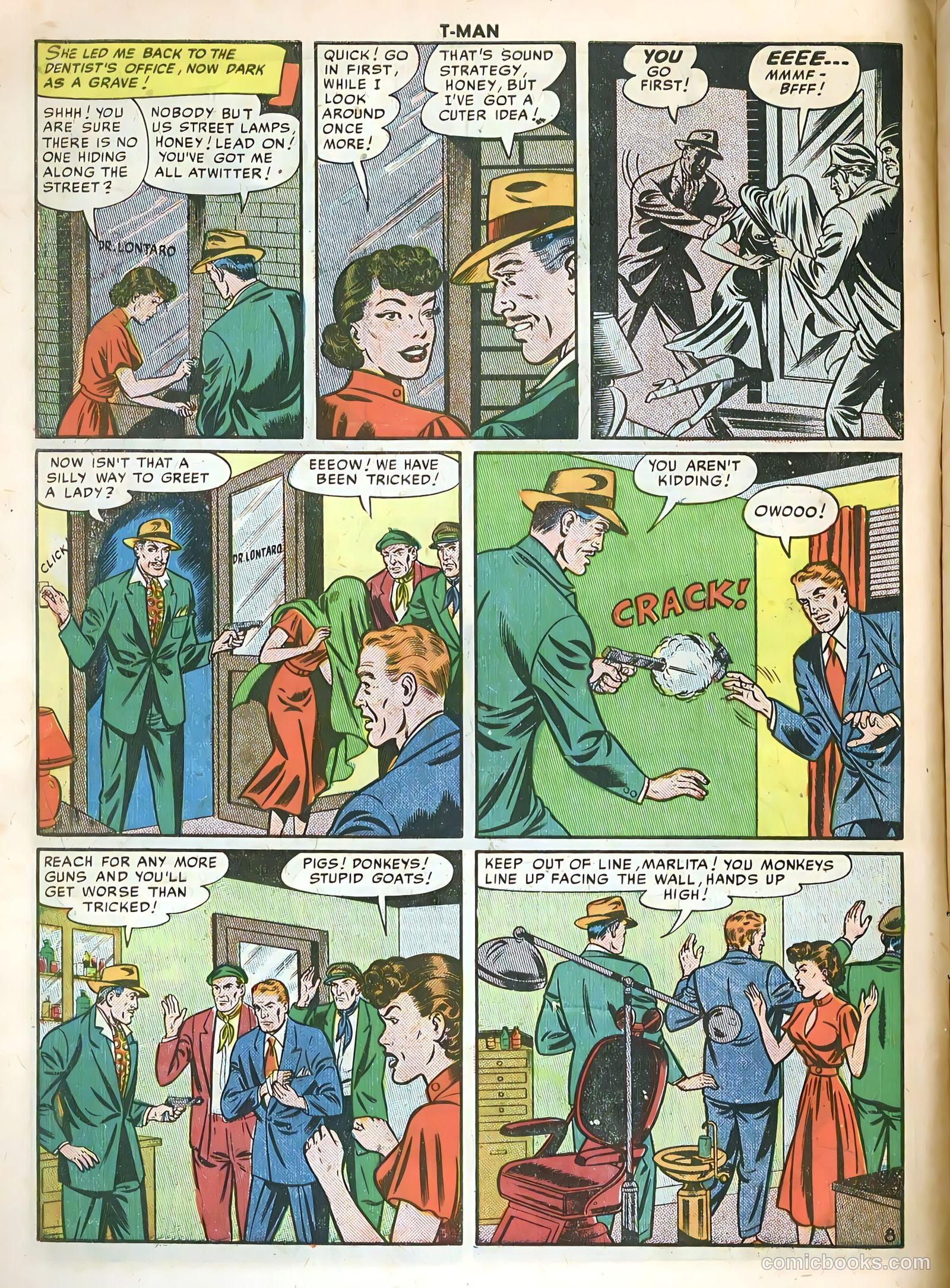 T-Man #36 (1956) — page 10 of 36
