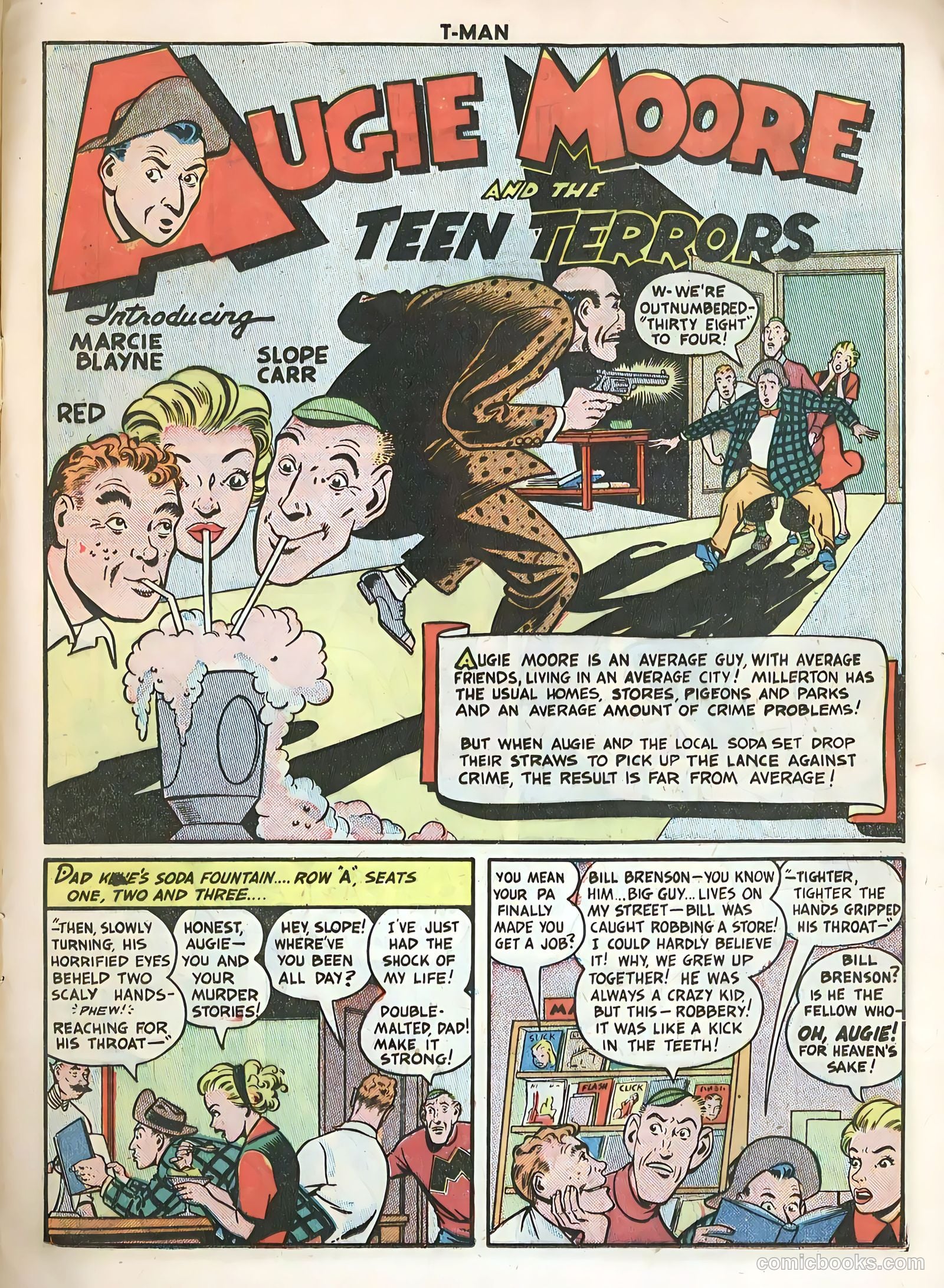 T-Man #36 (1956) — page 13 of 36