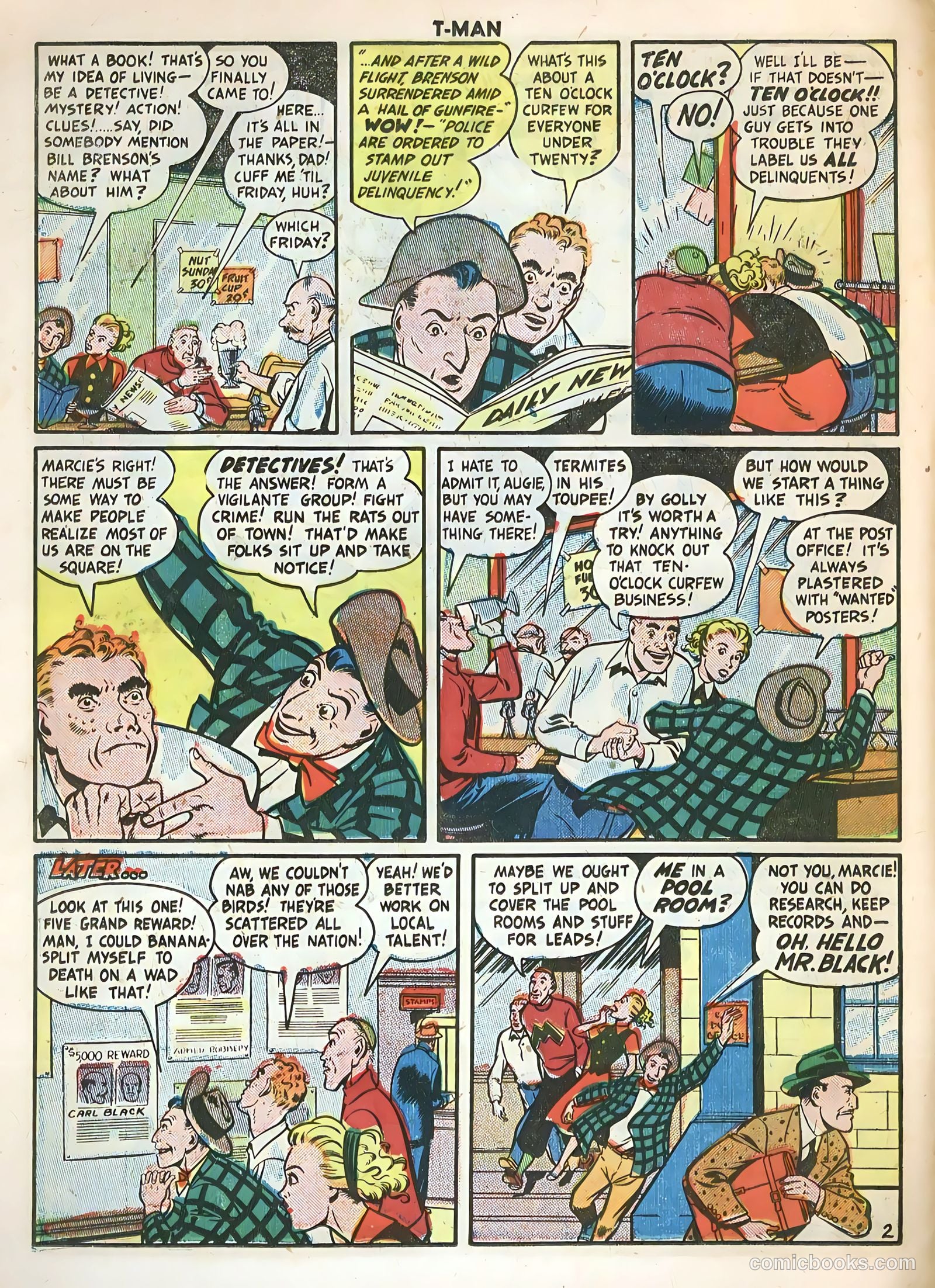 T-Man #36 (1956) — page 14 of 36