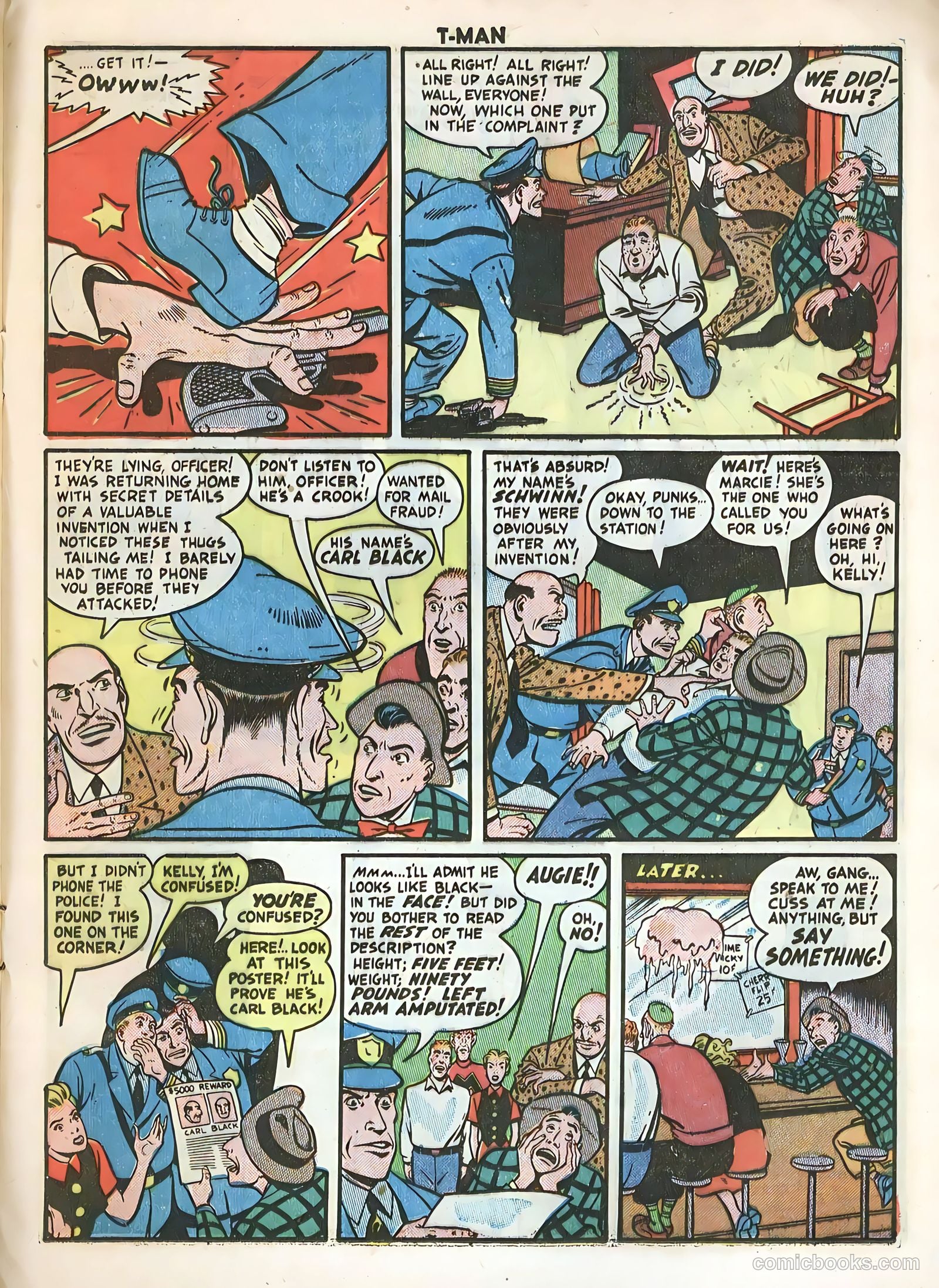 T-Man #36 (1956) — page 17 of 36