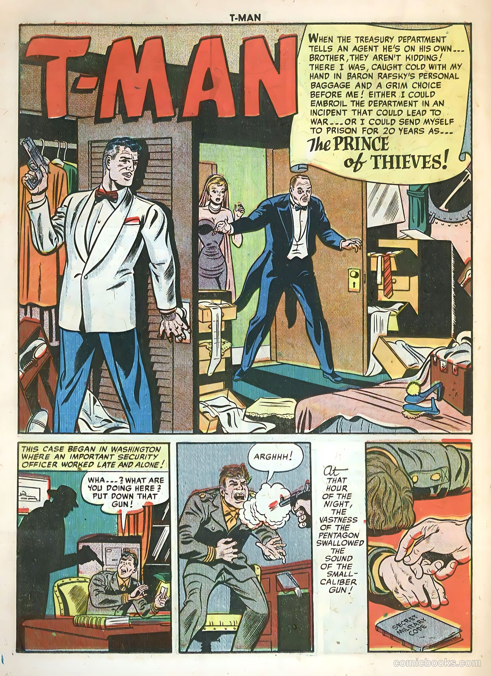 T-Man #36 (1956) — page 18 of 36