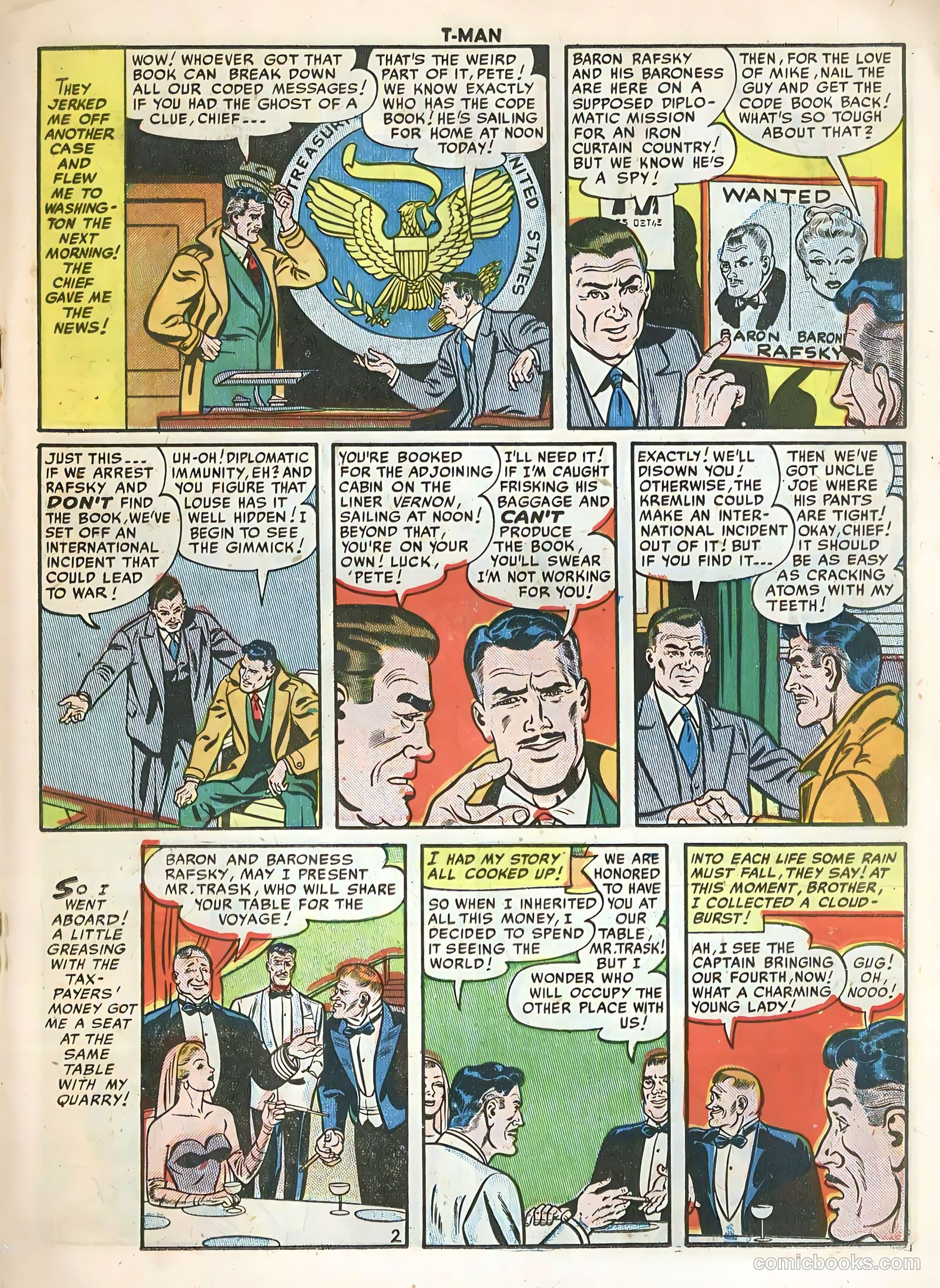T-Man #36 (1956) — page 19 of 36