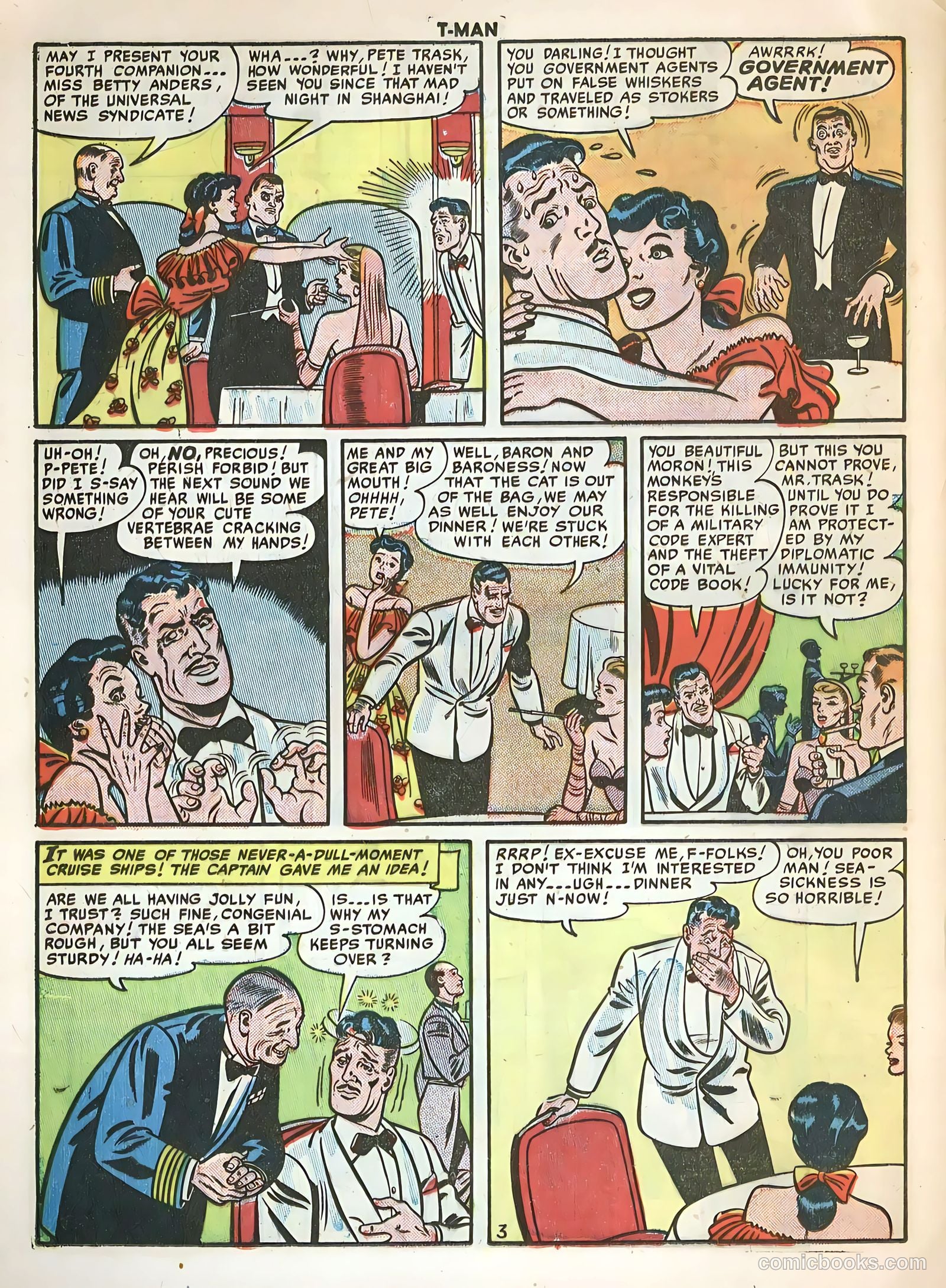 T-Man #36 (1956) — page 20 of 36