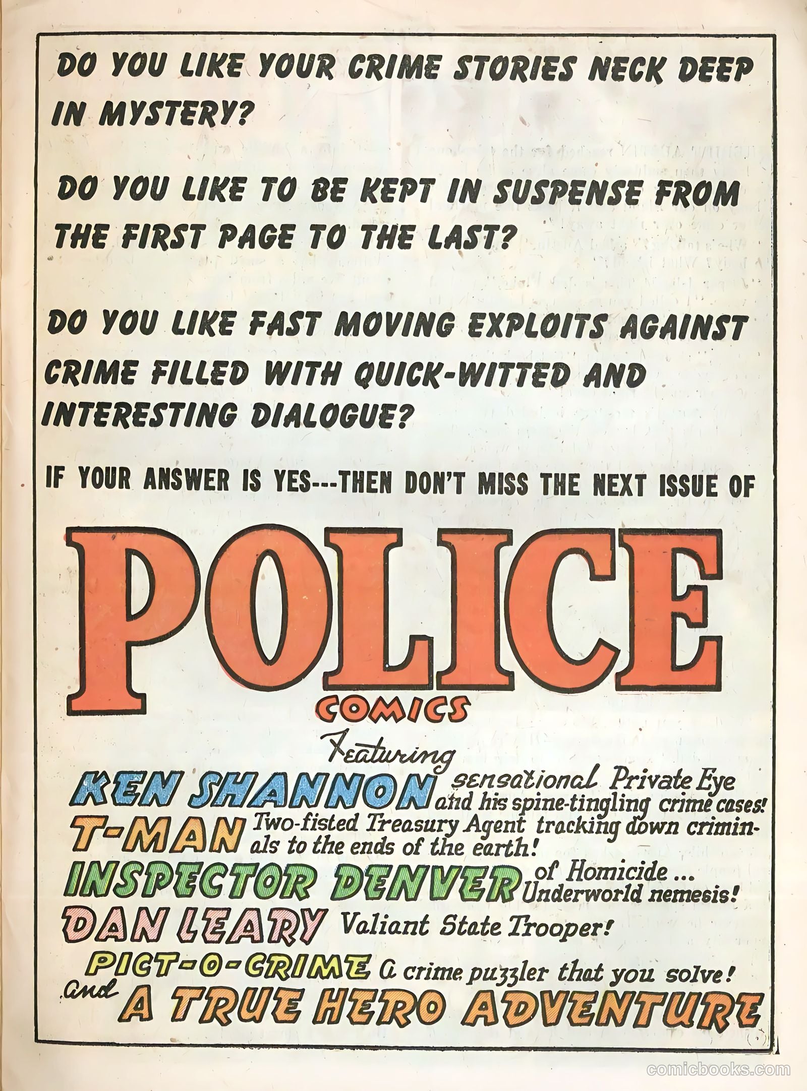 T-Man #36 (1956) — page 25 of 36